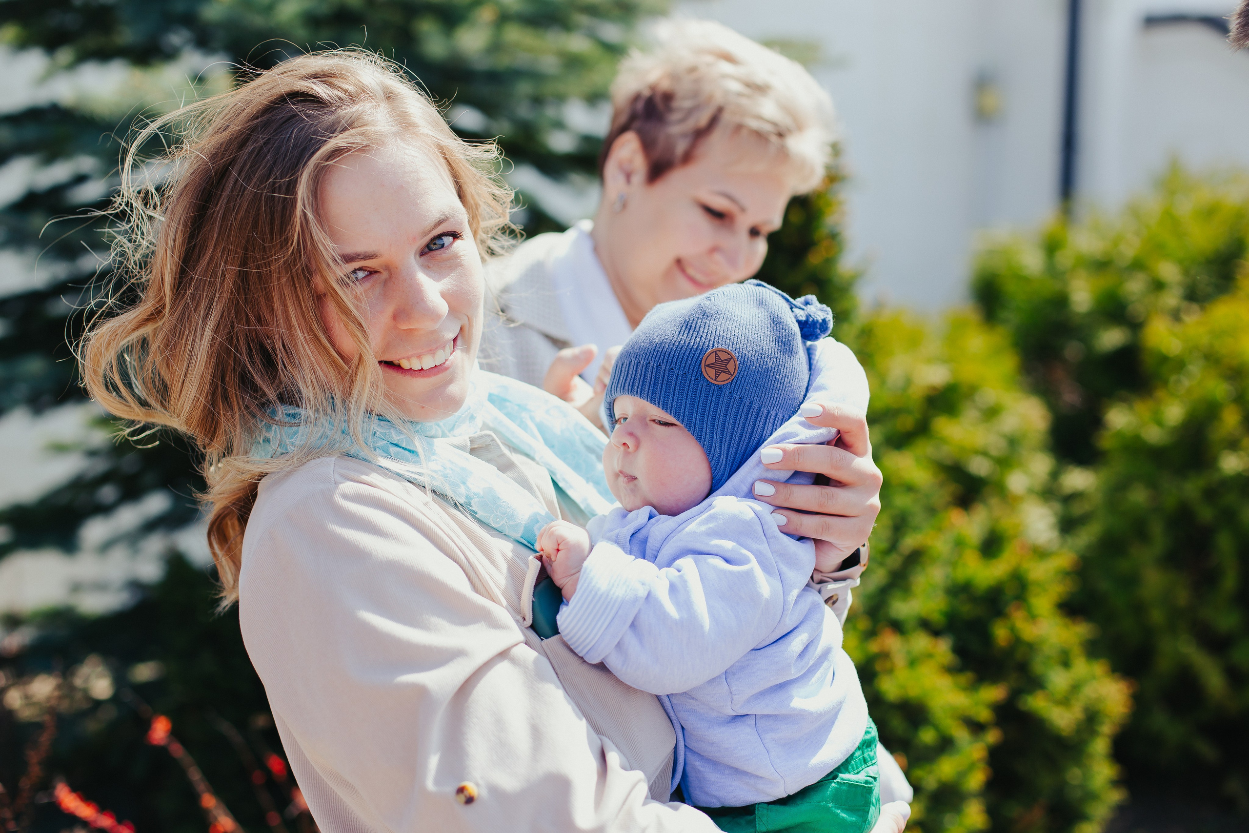 Крещение Михаила. Церковь Явления Пресвятой Богородицы. Фотограф новорожденных и детский в Сергиевом Посаде Кругликова Юлия