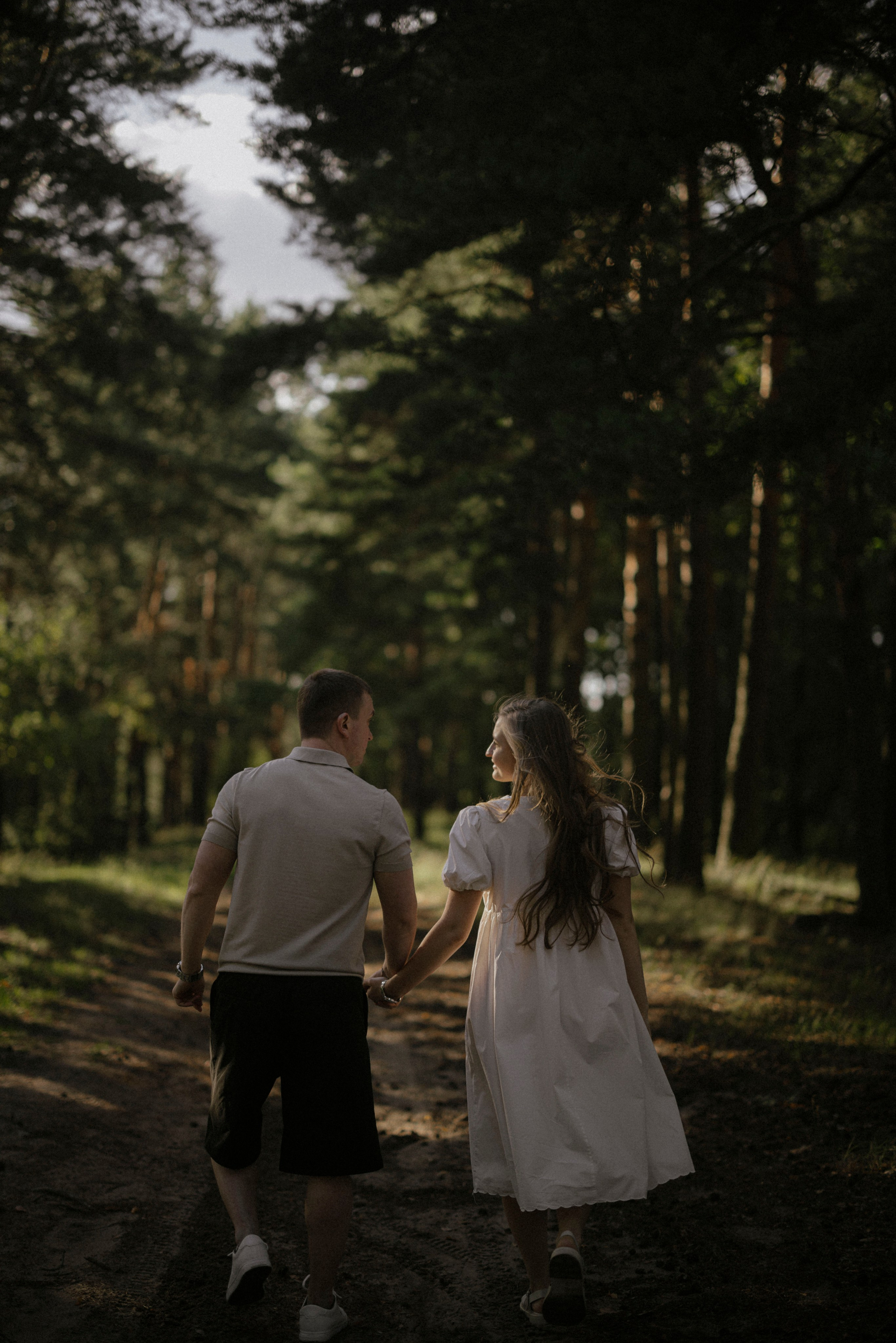 Love story на природе. Свадебный фотограф в Москве