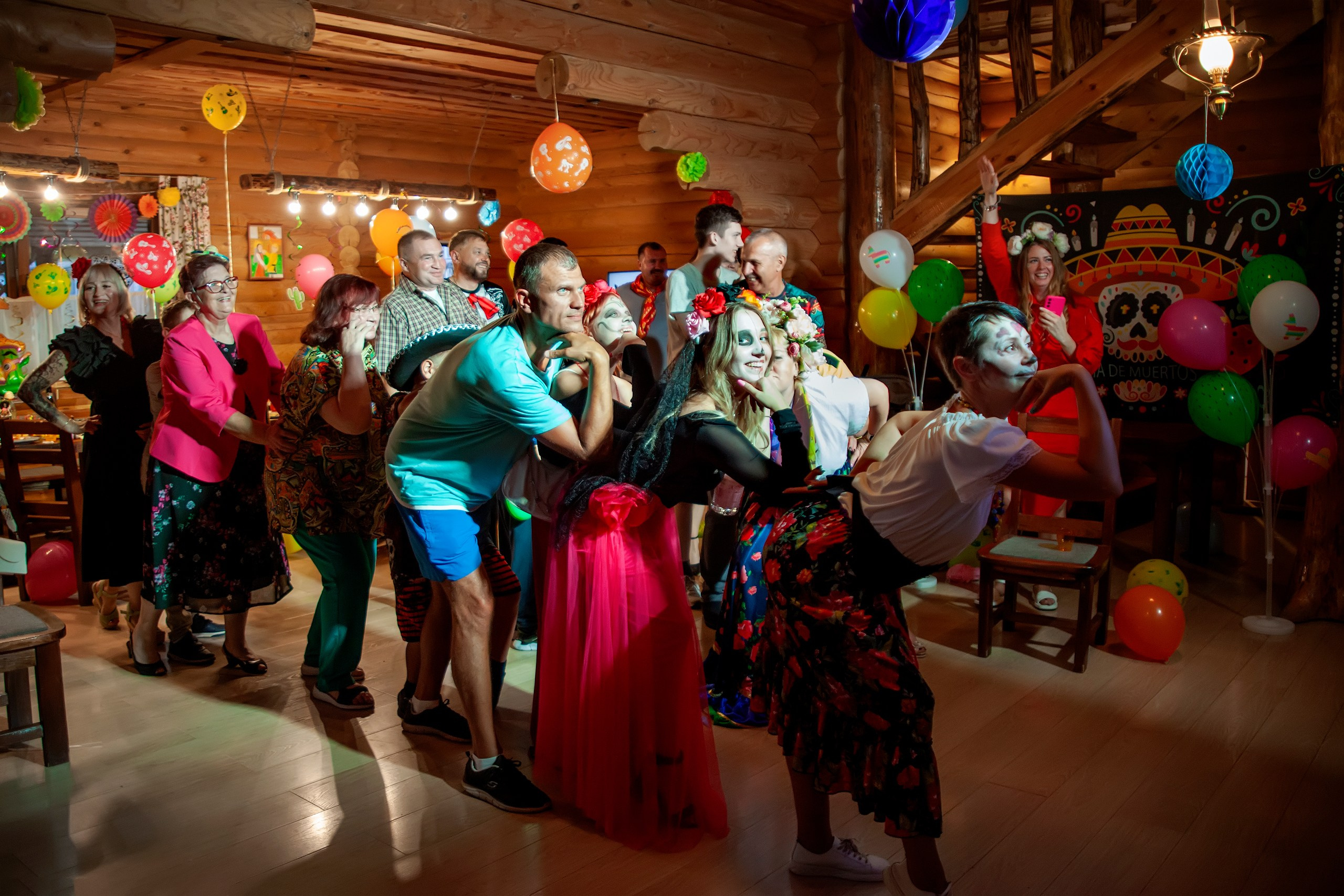 Репортажная съёмка юбилея в мексиканском стиле. Фотограф в Ульяновске Наталья Янкаускене