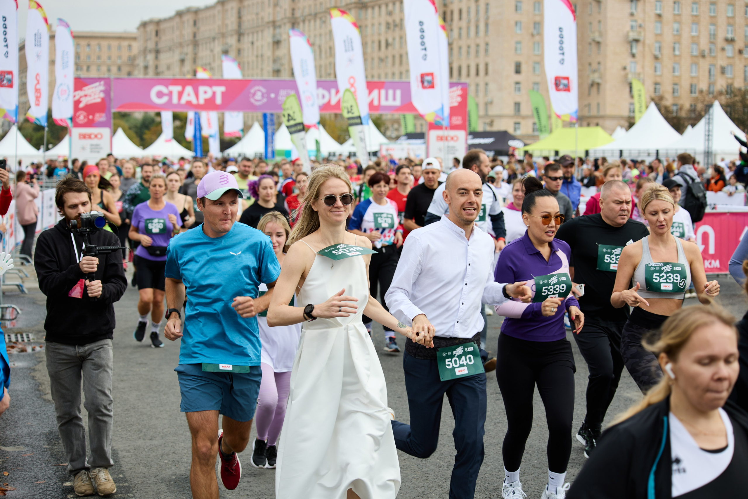 Добрый Забег на Поклонной горе. Репортажный Фотограф