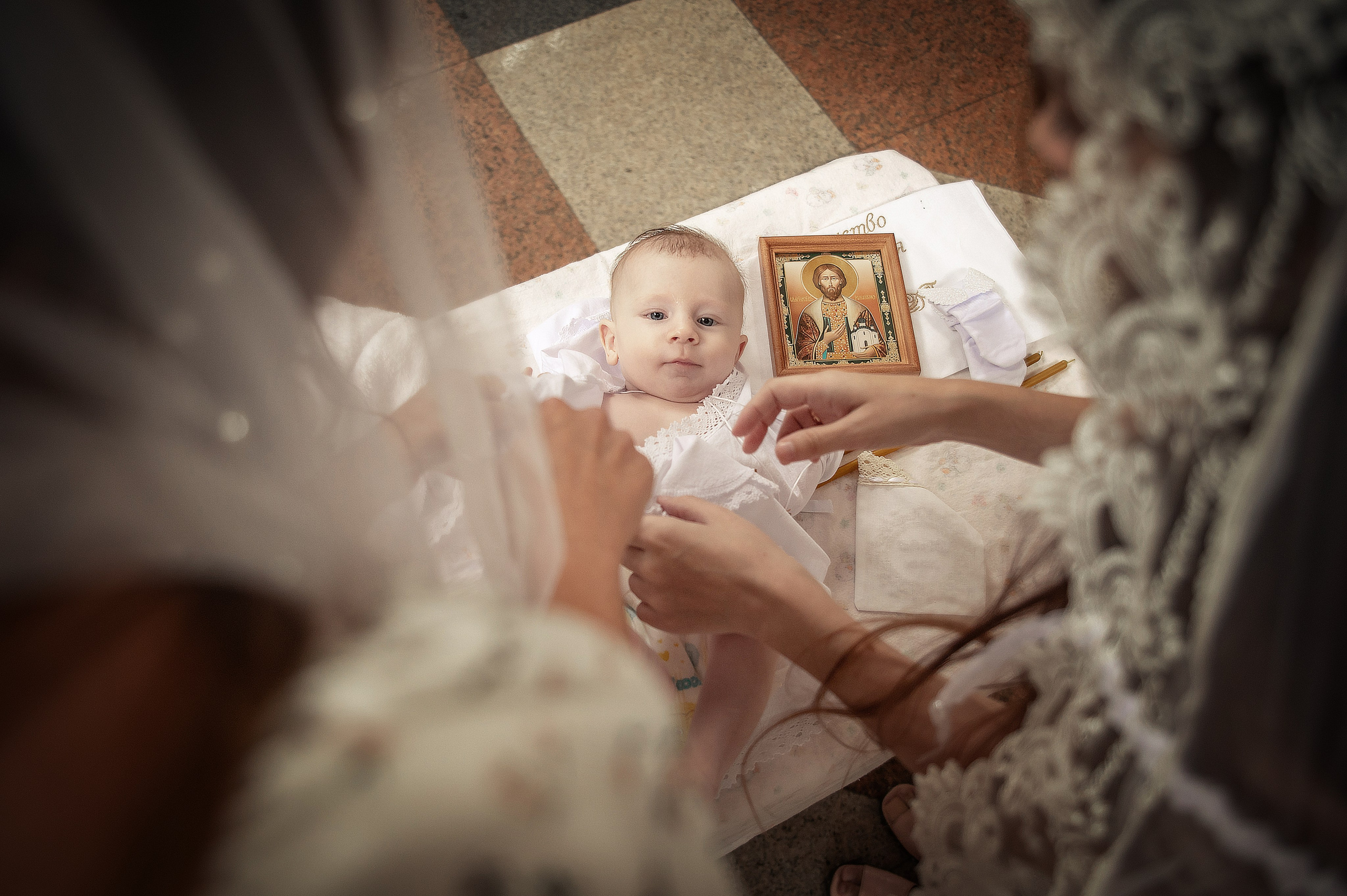 Таинство Крещения Романа, Храм Всех Святых Волгоград Мамаев Курган. Церковный, семейный и репортажный фотограф Волгоград, Волжский