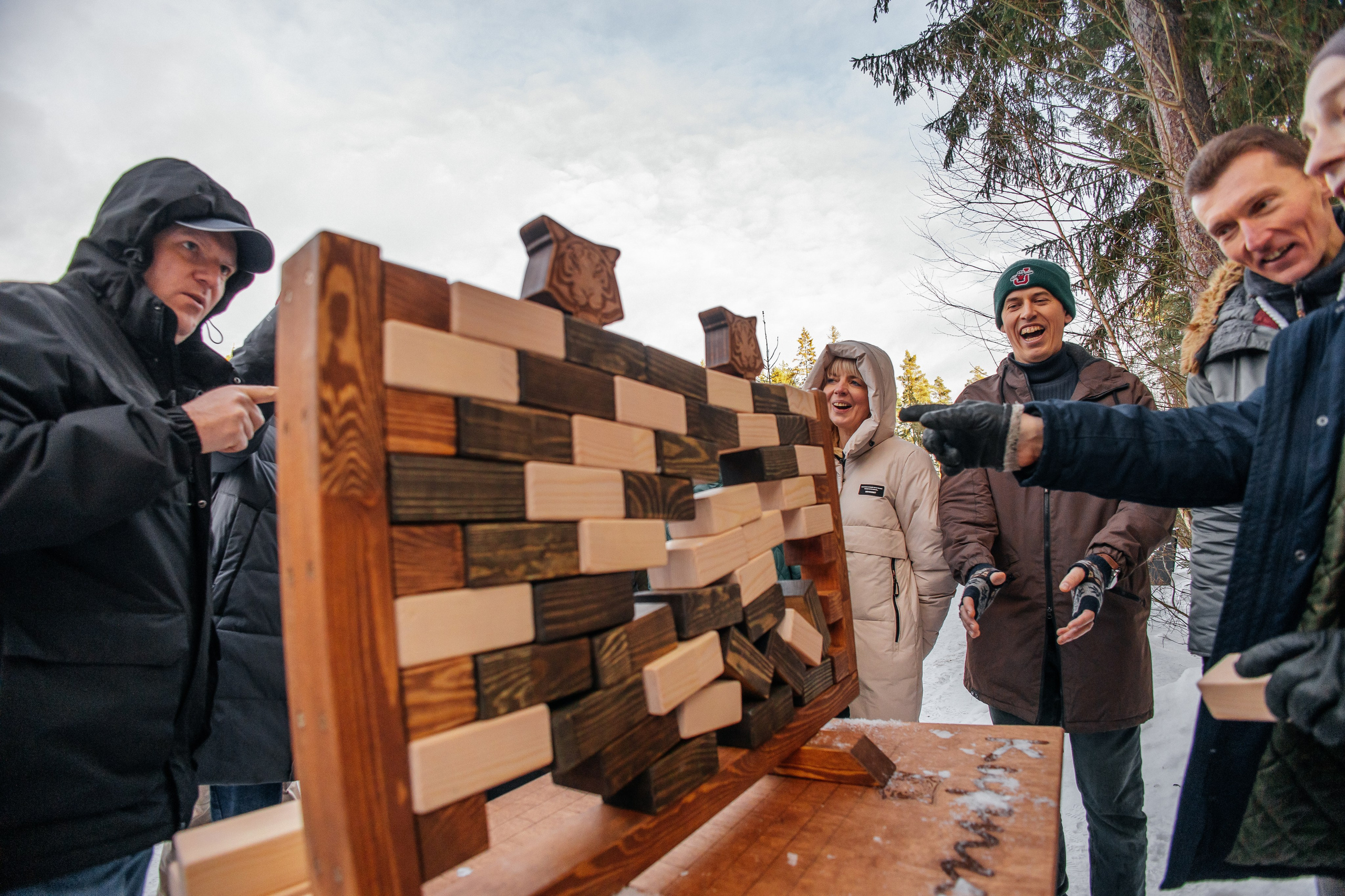 Зимний корпоратив в Царство Королевство. Фотограф в Санкт-Петербурге Виктория Безверхая