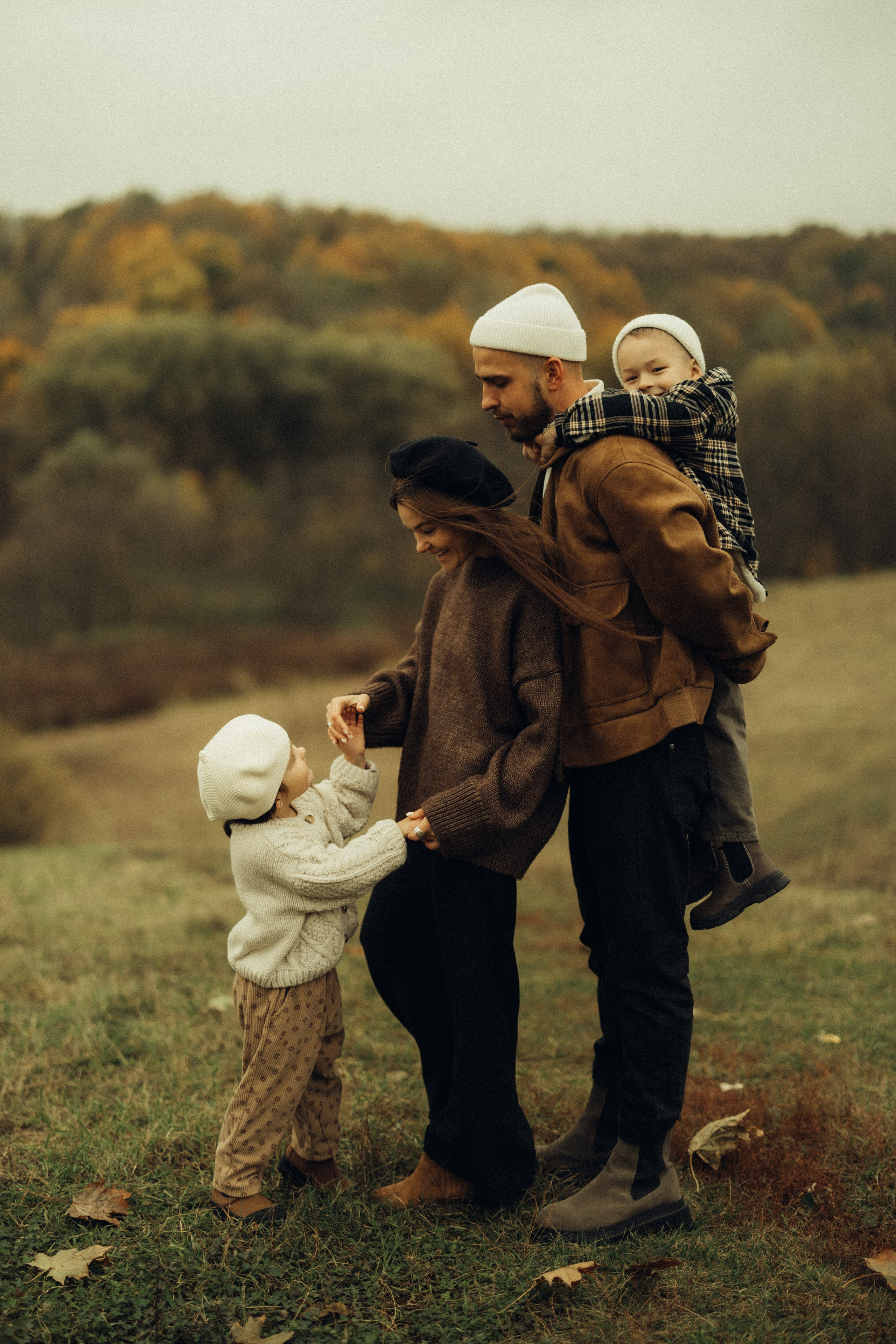 Света, Дима, Сара, Лев. Семейный фотограф Оля Гладченко