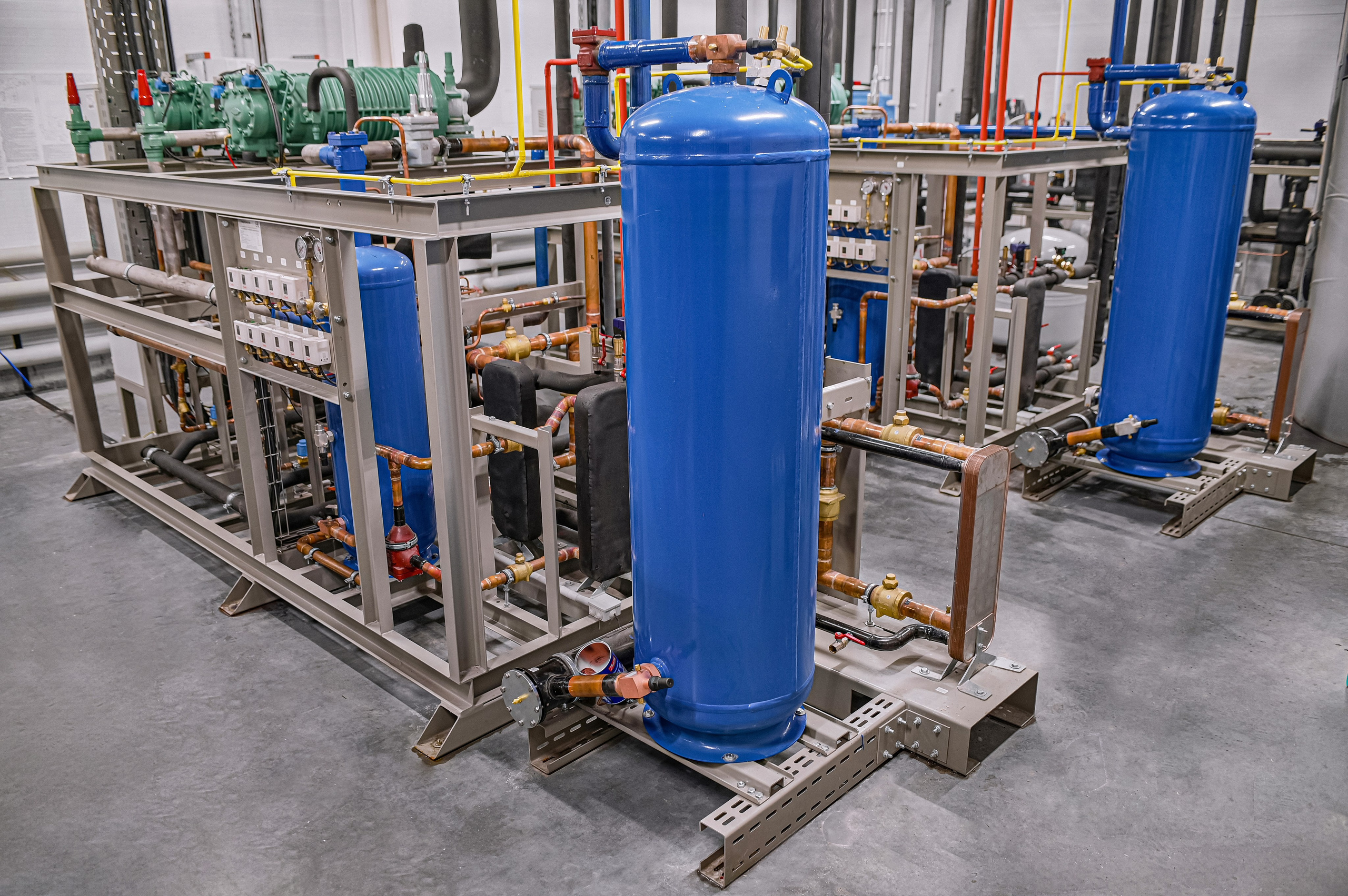 Ингениум — Инженерная система охлаждения для распределительного центра X5 Retail Group (Пятёрочка). Фотограф Яковлев Роман — Красноярск