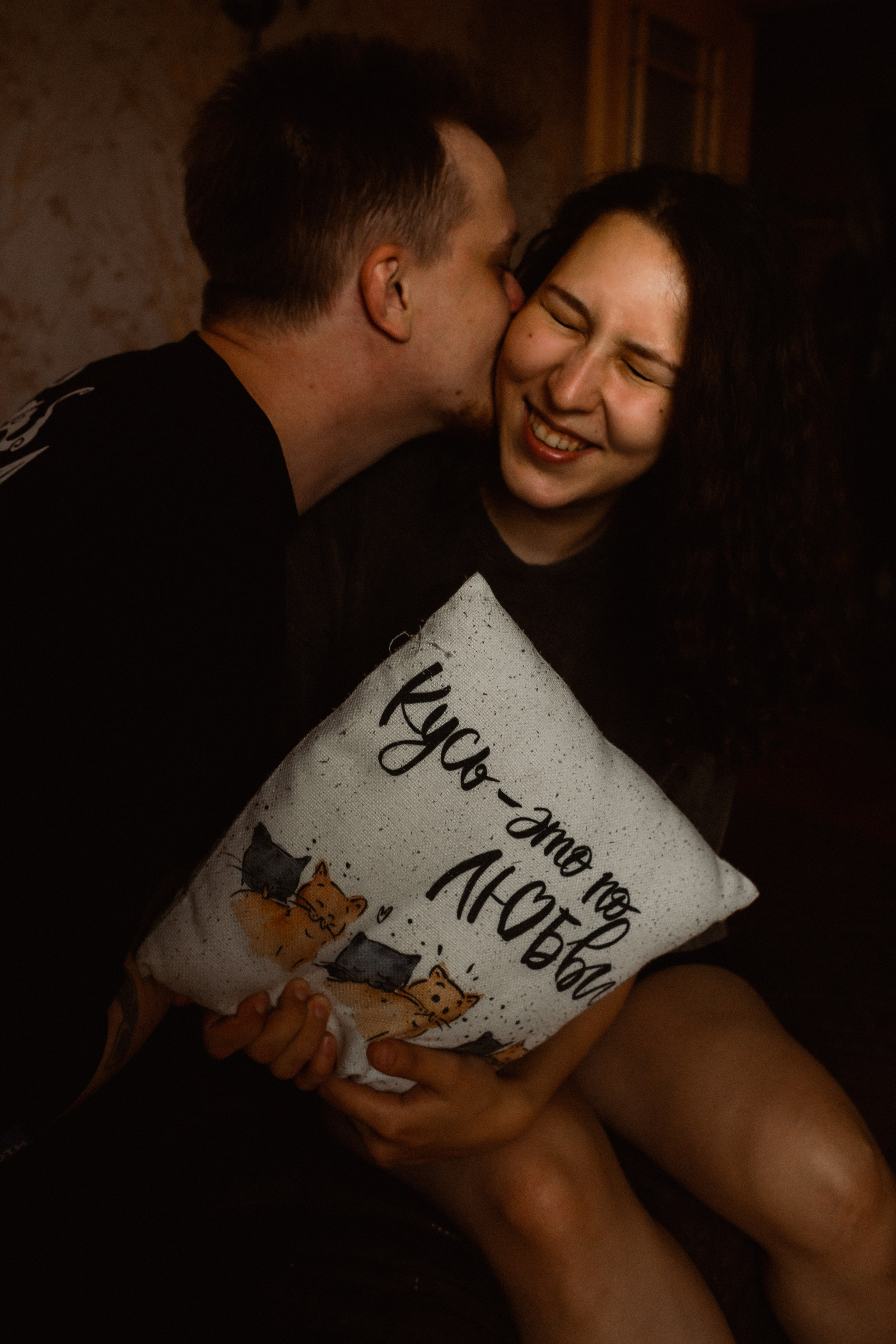 Кирилл, Наиля и Василий домашняя фотосессия. Фотограф Куянова Алина, семейные и свадебные фотосессии в Калининграде
