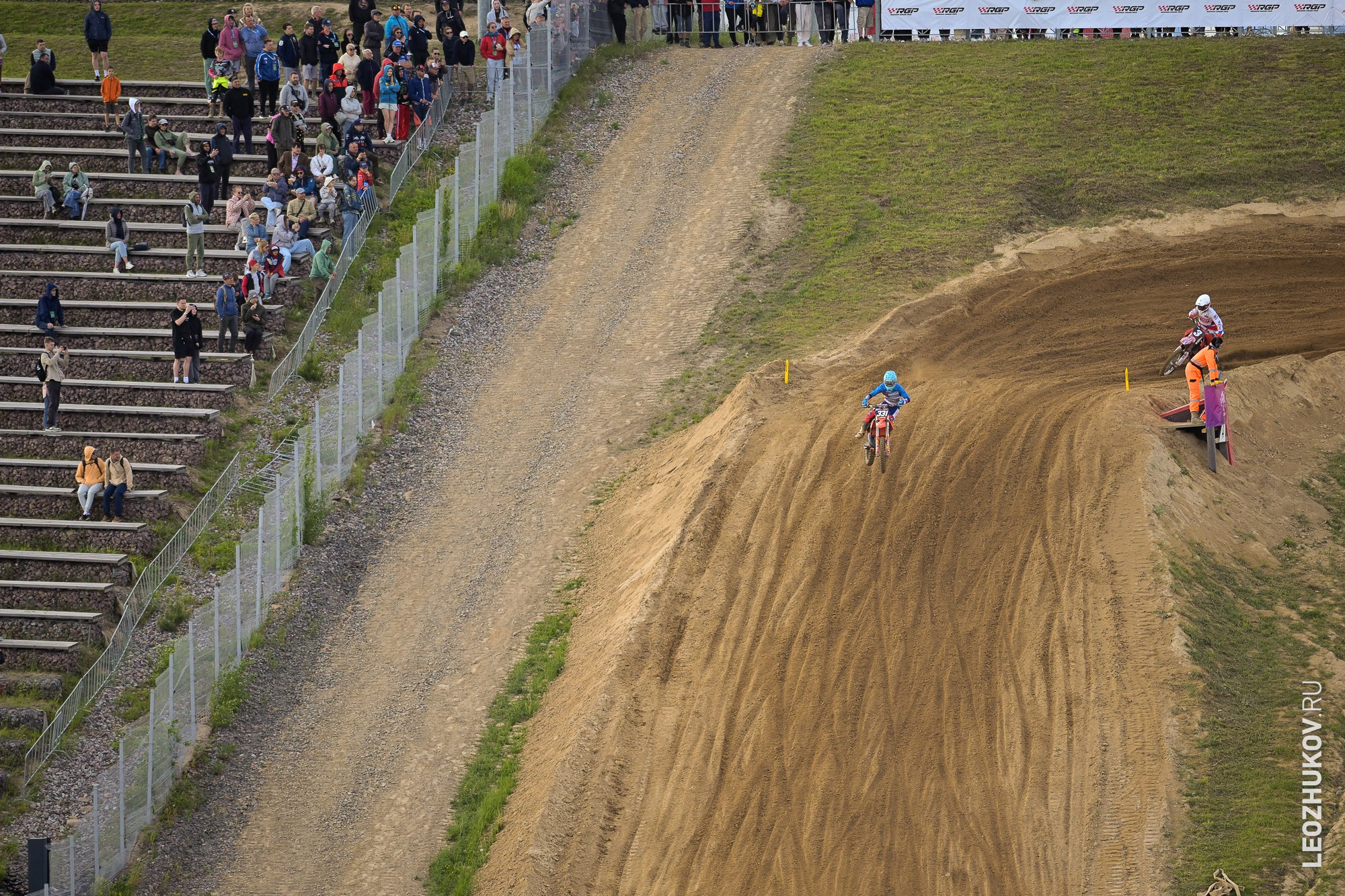 1 round of ММТ RGP russian motocross championships. Sports photographer Leonid Zhukov