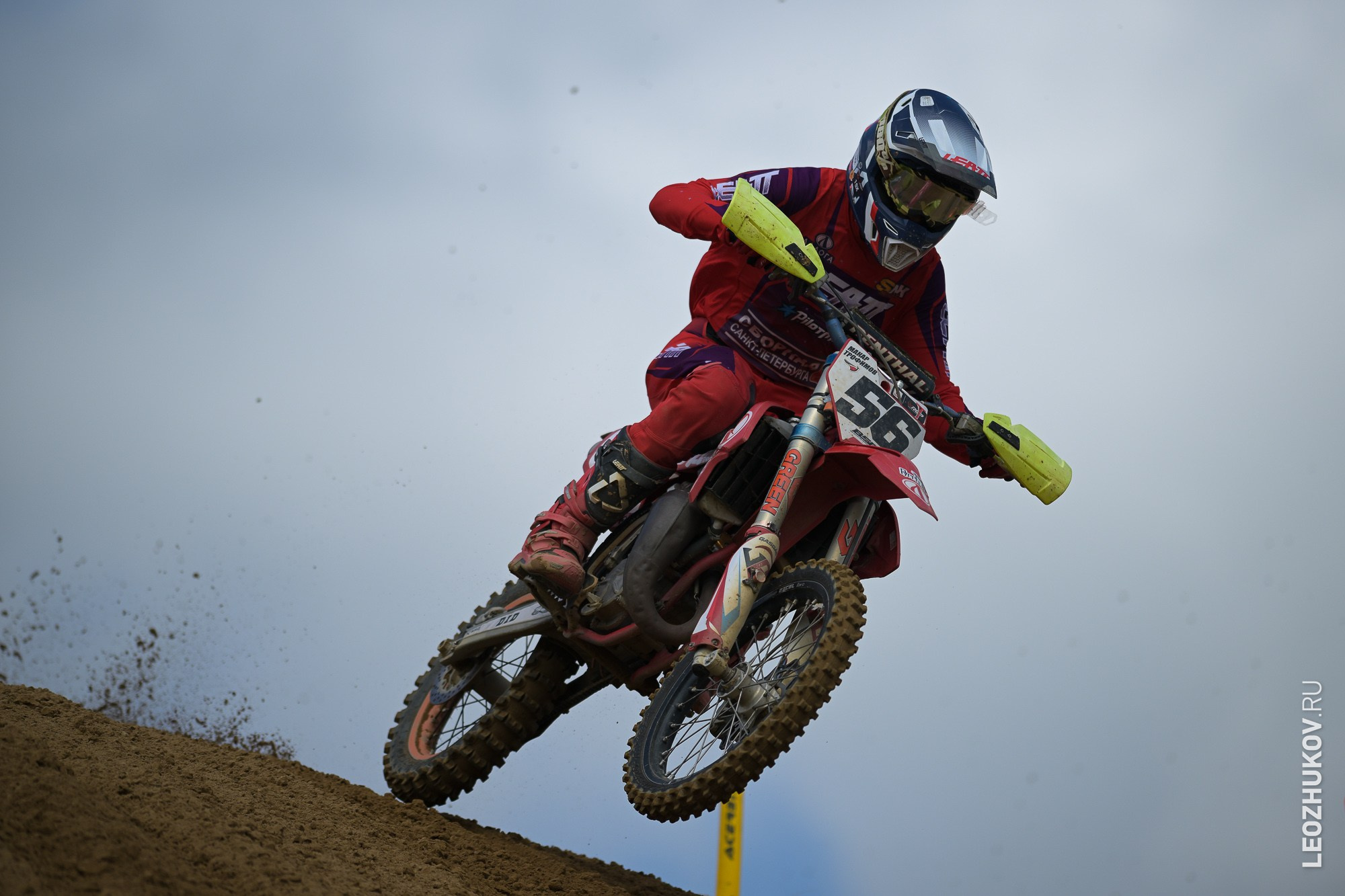 1 round of ММТ RGP russian motocross championships. Sports photographer Leonid Zhukov