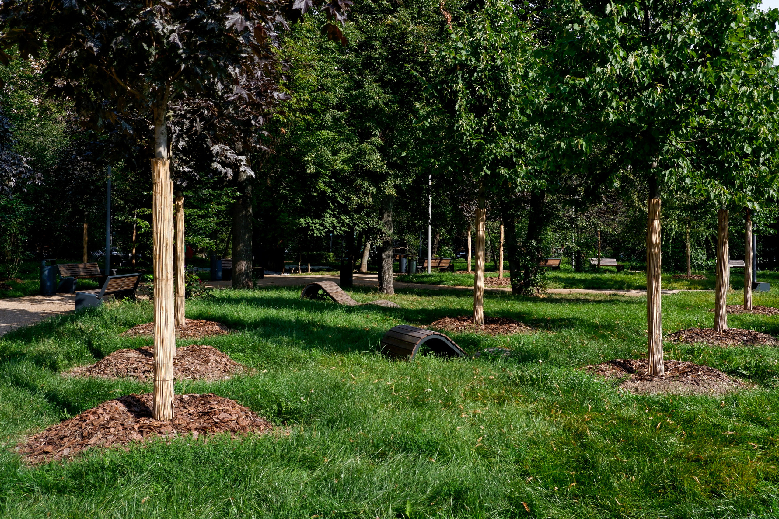 Благоустройство Ленинского проспекта. Михаил Мулач | Архитектурный фотограф
