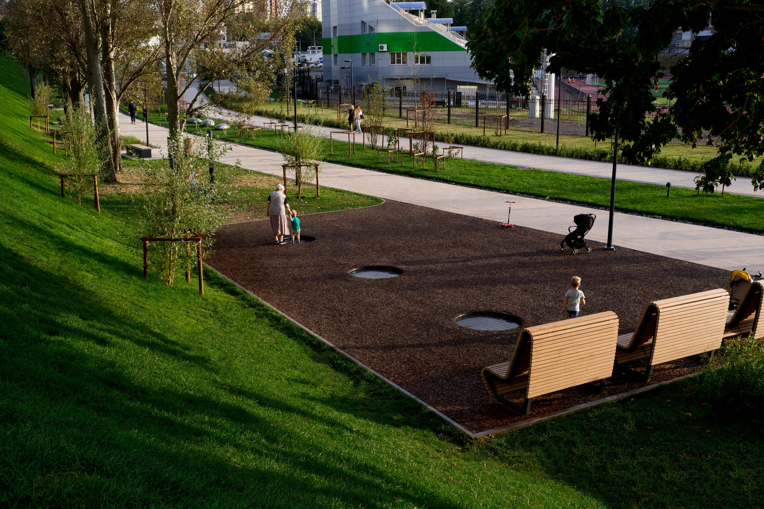 Лыбедский бульвар. Михаил Мулач | Архитектурный фотограф