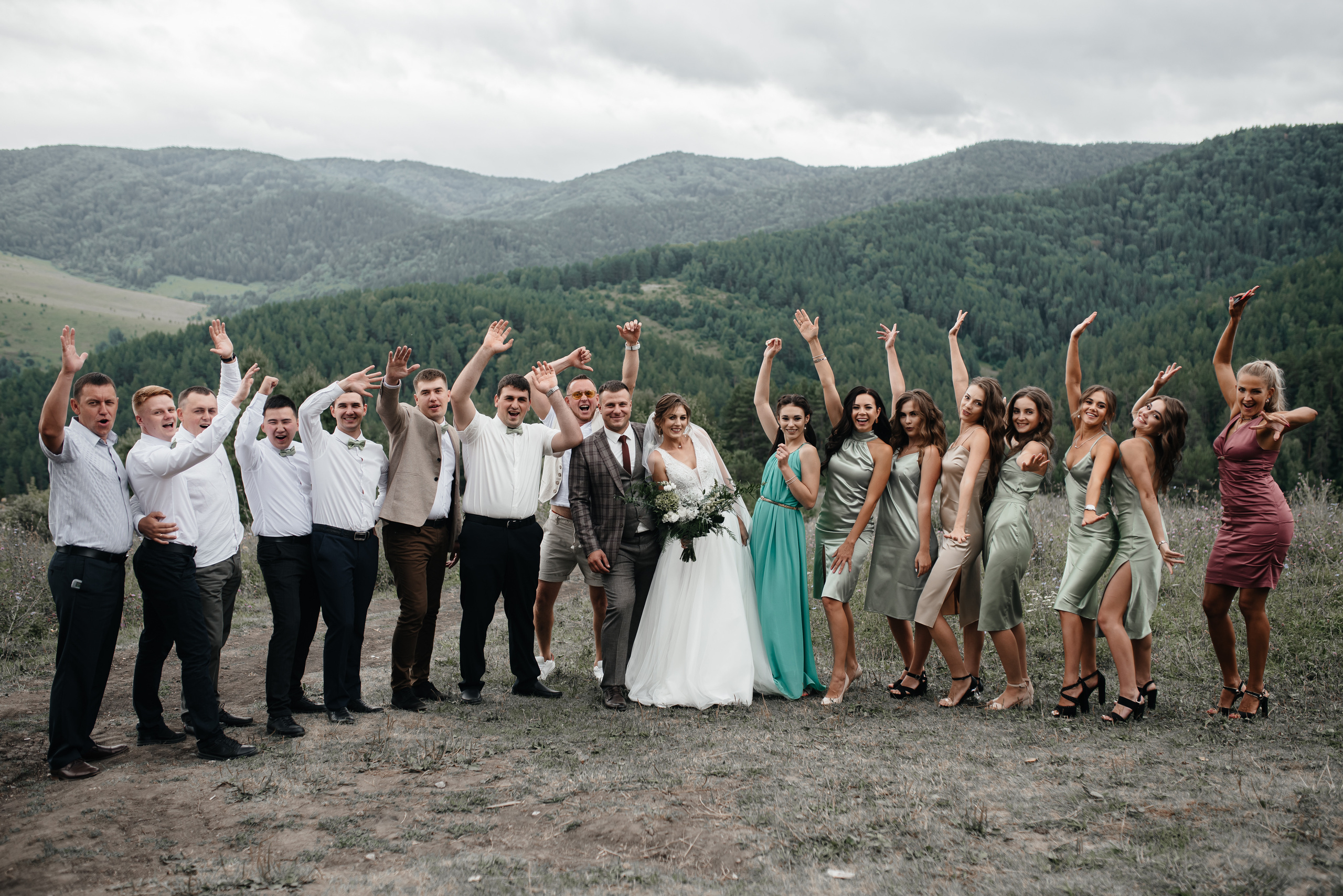 Антон и Кристина. Свадебная  съемка на Алтае