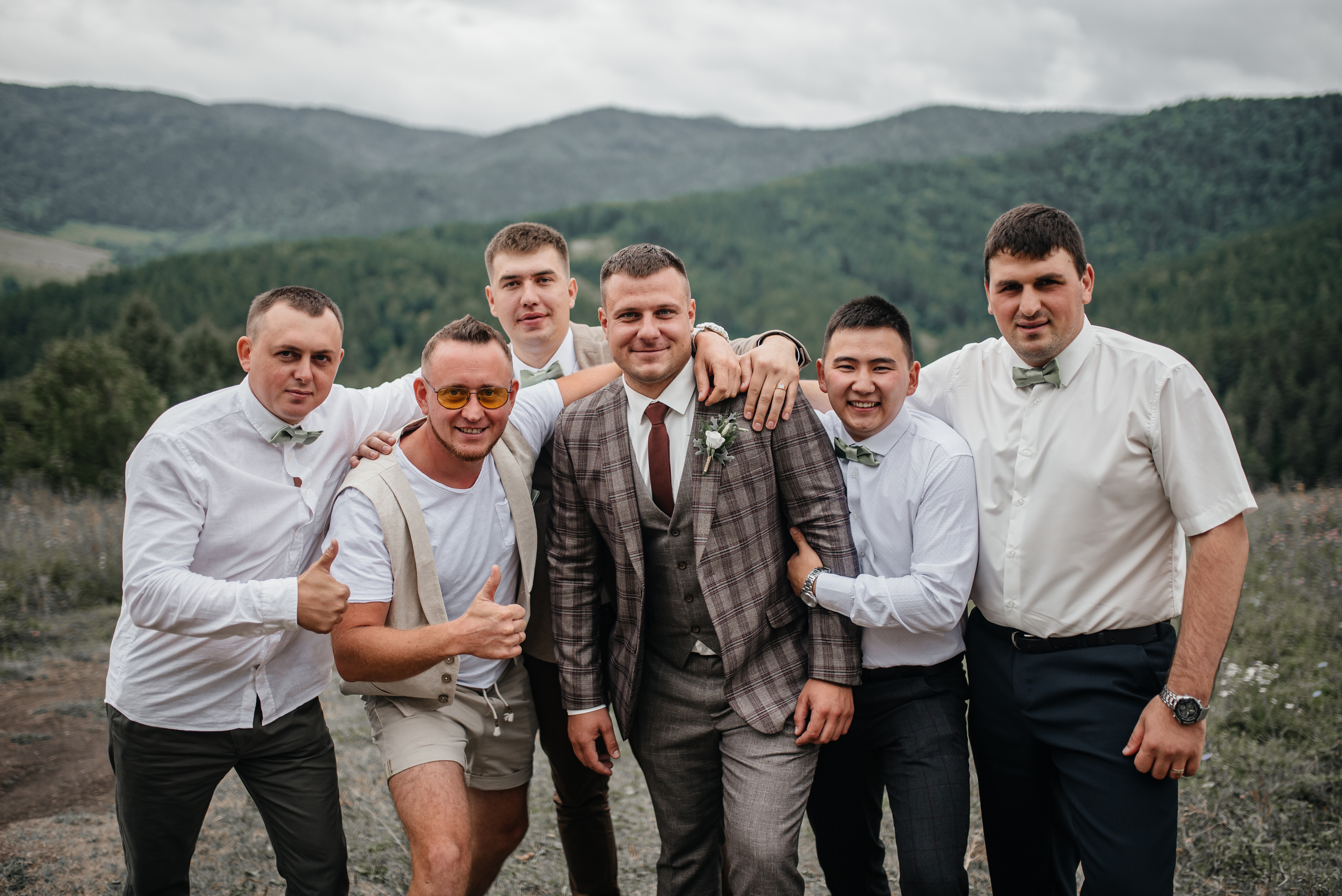 Антон и Кристина. Свадебная  съемка на Алтае