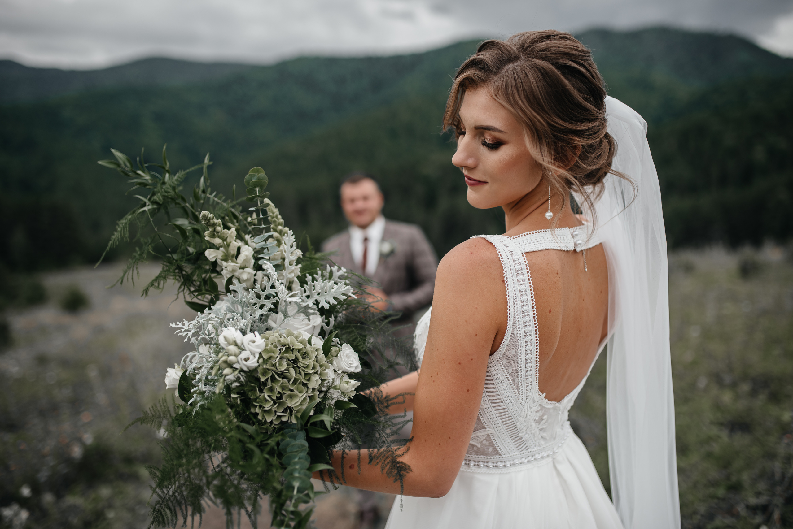 Антон и Кристина. Свадебная  съемка на Алтае