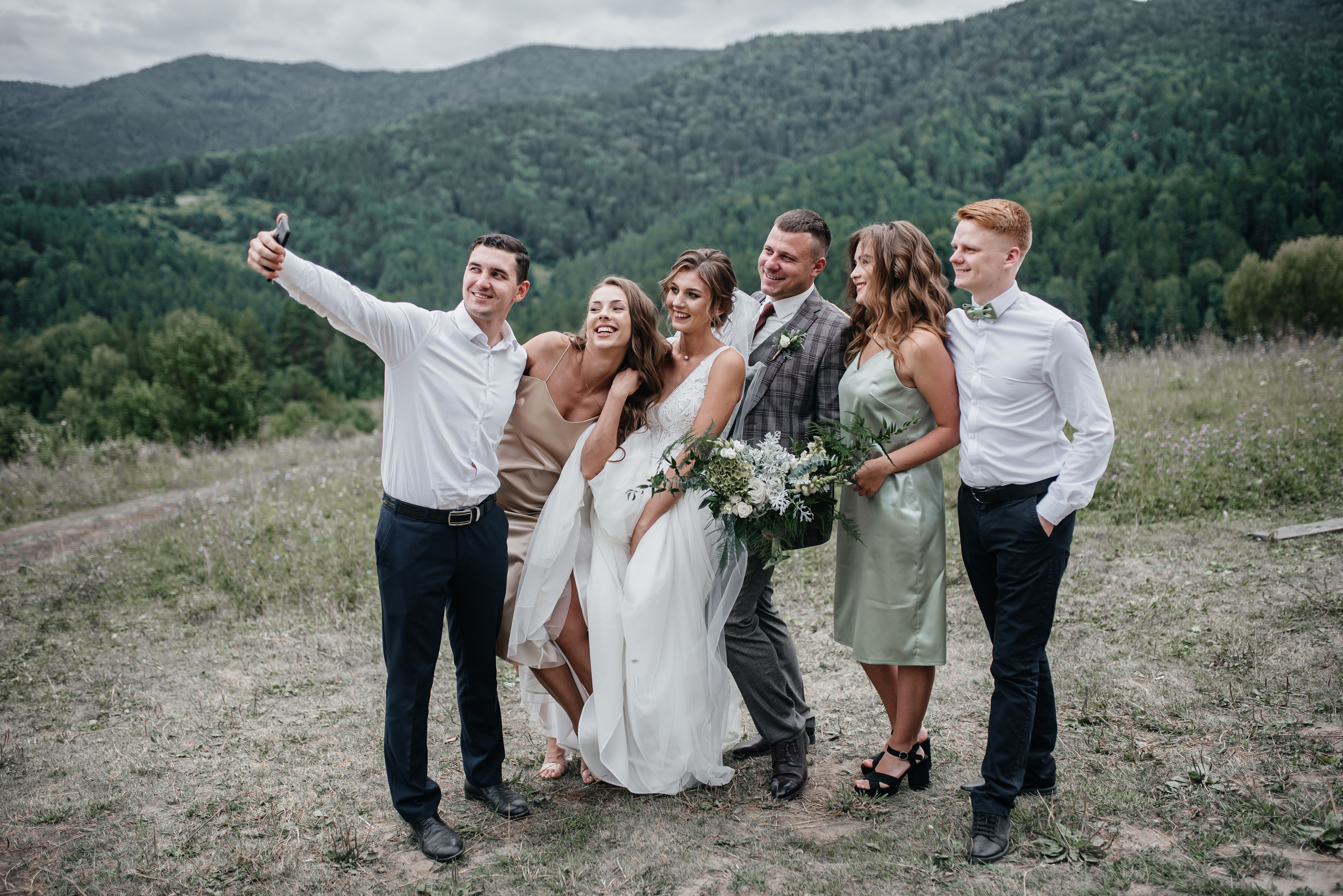 Антон и Кристина. Свадебная  съемка на Алтае