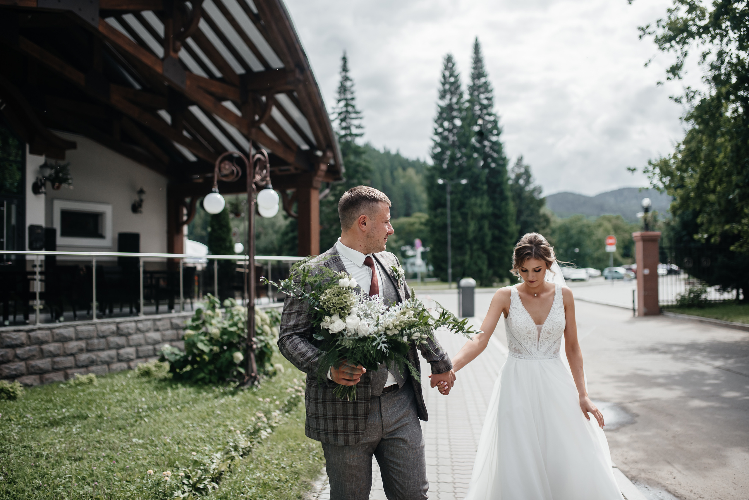 Антон и Кристина. Свадебная  съемка на Алтае