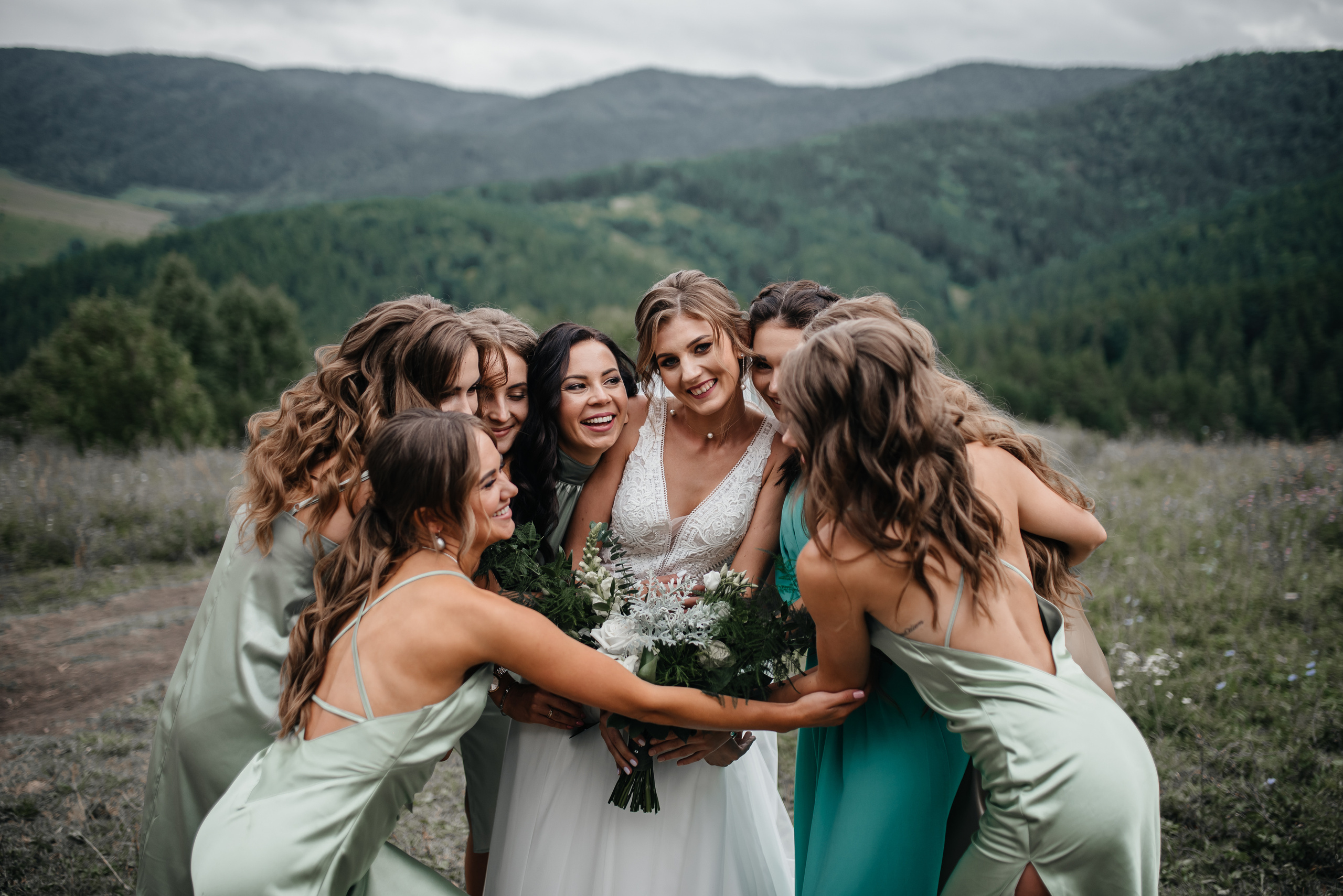 Антон и Кристина. Свадебная  съемка на Алтае