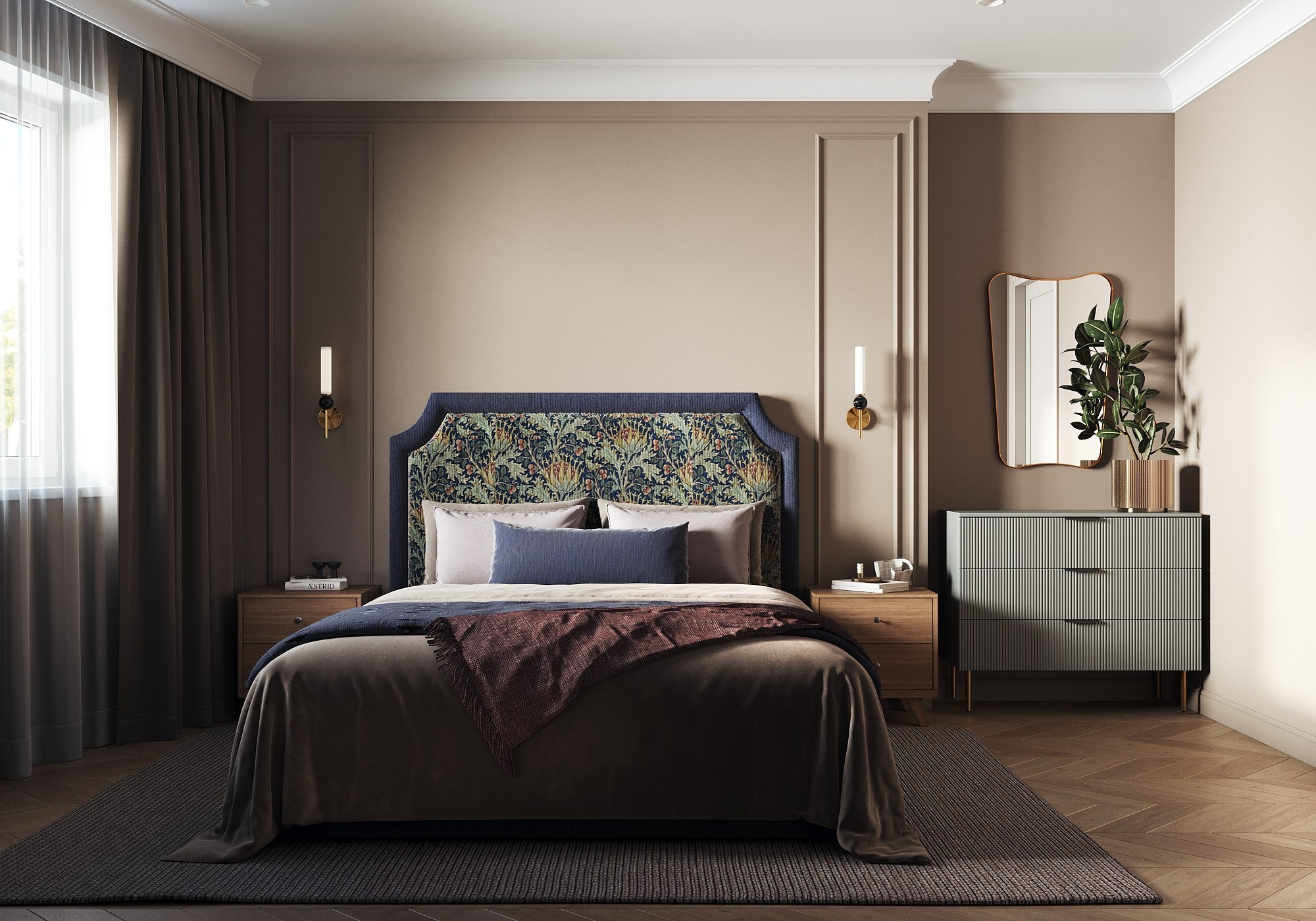 Квартира в Ростове, дизайнер Валентина Первакова. 3d-визуализатор Лилия Яровая