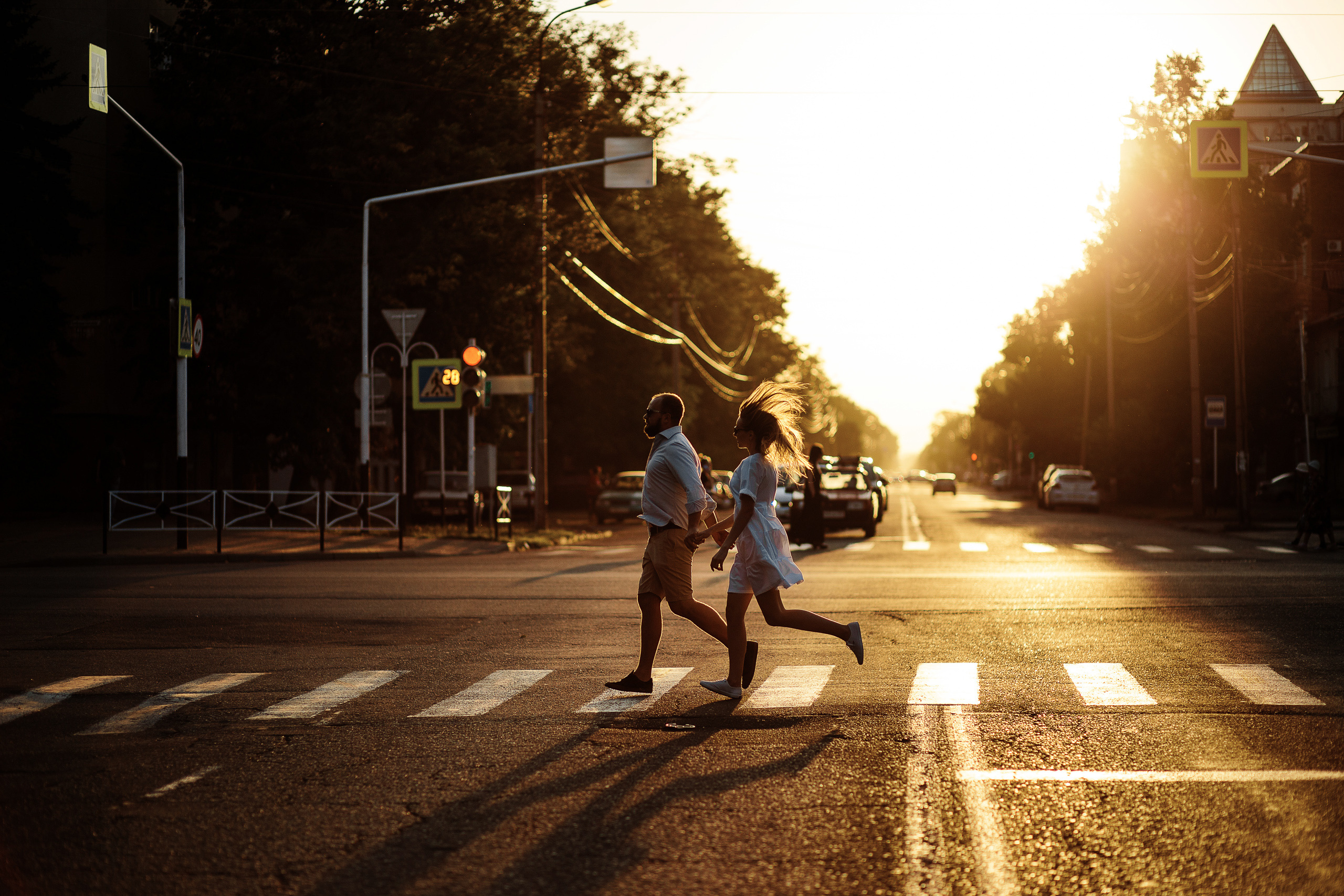 Фотосессия Love-Story. Прогулка на закате в г.Майкоп. Дмитрий Шевченко свадебное фото в г. Краснодар — Армавир — Лабинск