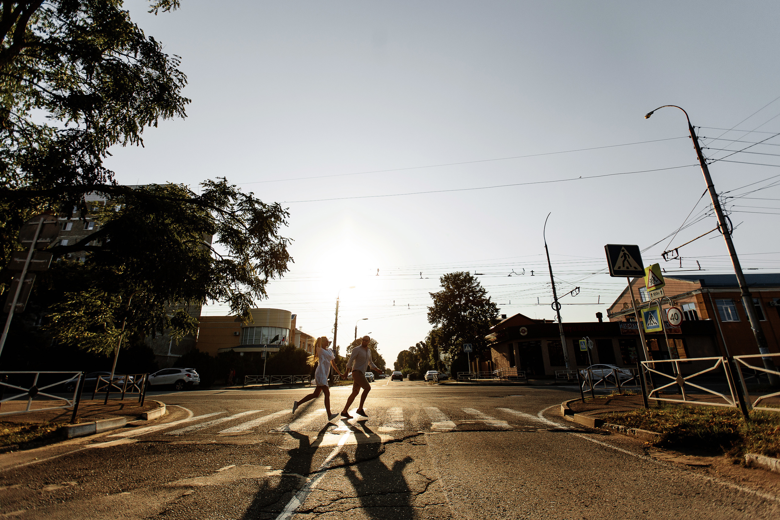 Фотосессия Love-Story. Прогулка на закате в г.Майкоп. Дмитрий Шевченко свадебное фото в г. Краснодар — Армавир — Лабинск