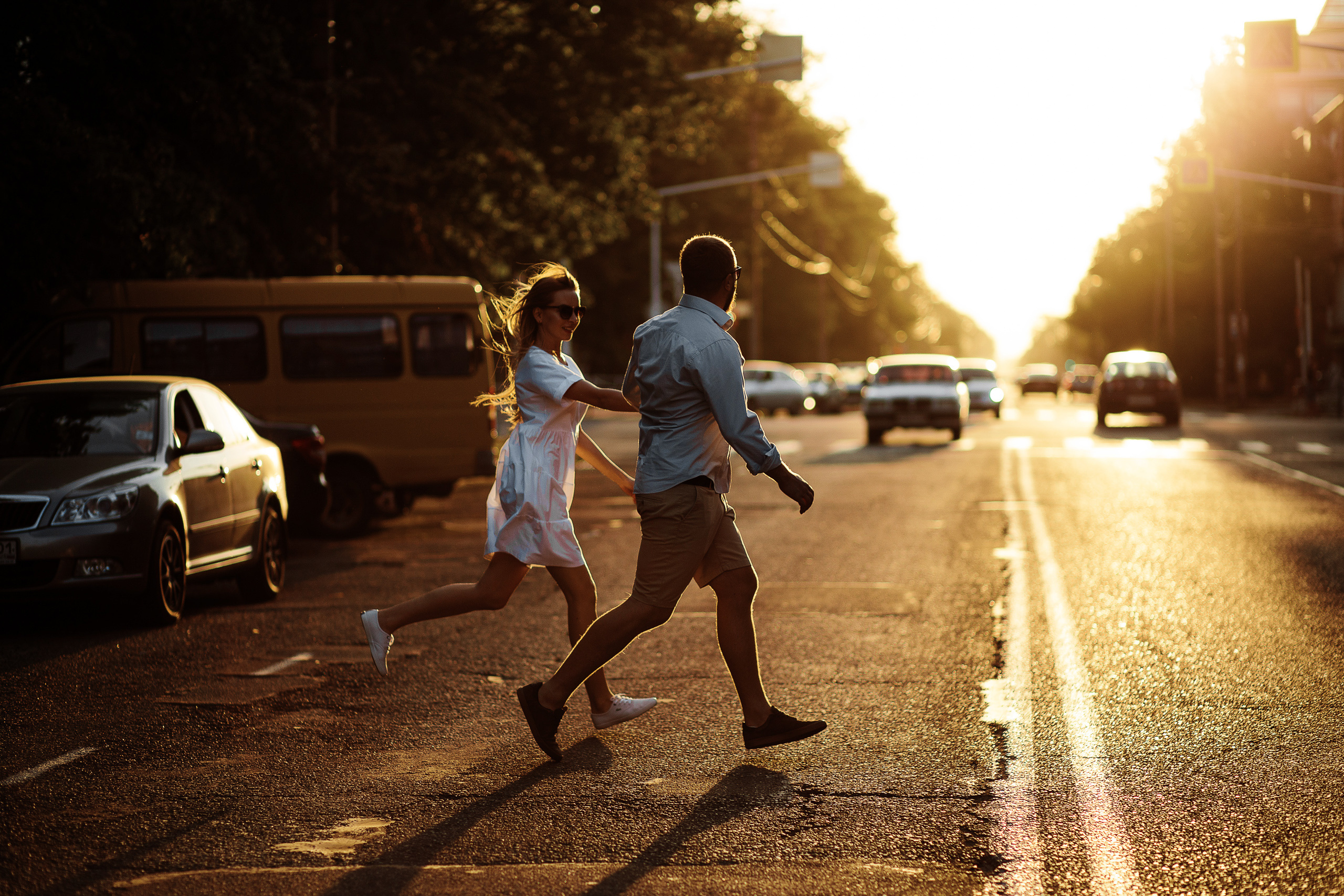 Фотосессия Love-Story. Прогулка на закате в г.Майкоп. Дмитрий Шевченко свадебное фото в г. Краснодар — Армавир — Лабинск