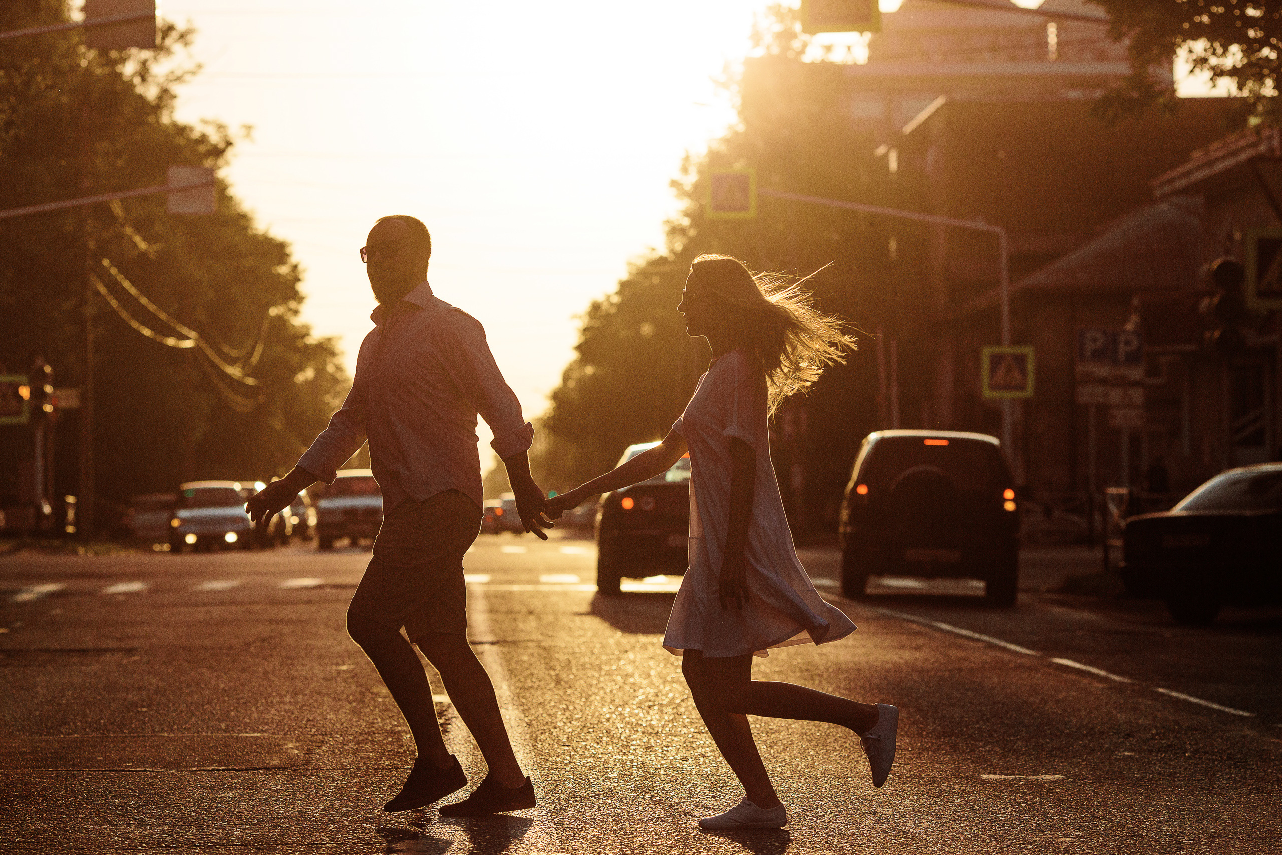 Фотосессия Love-Story. Прогулка на закате в г.Майкоп. Дмитрий Шевченко свадебное фото в г. Краснодар — Армавир — Лабинск