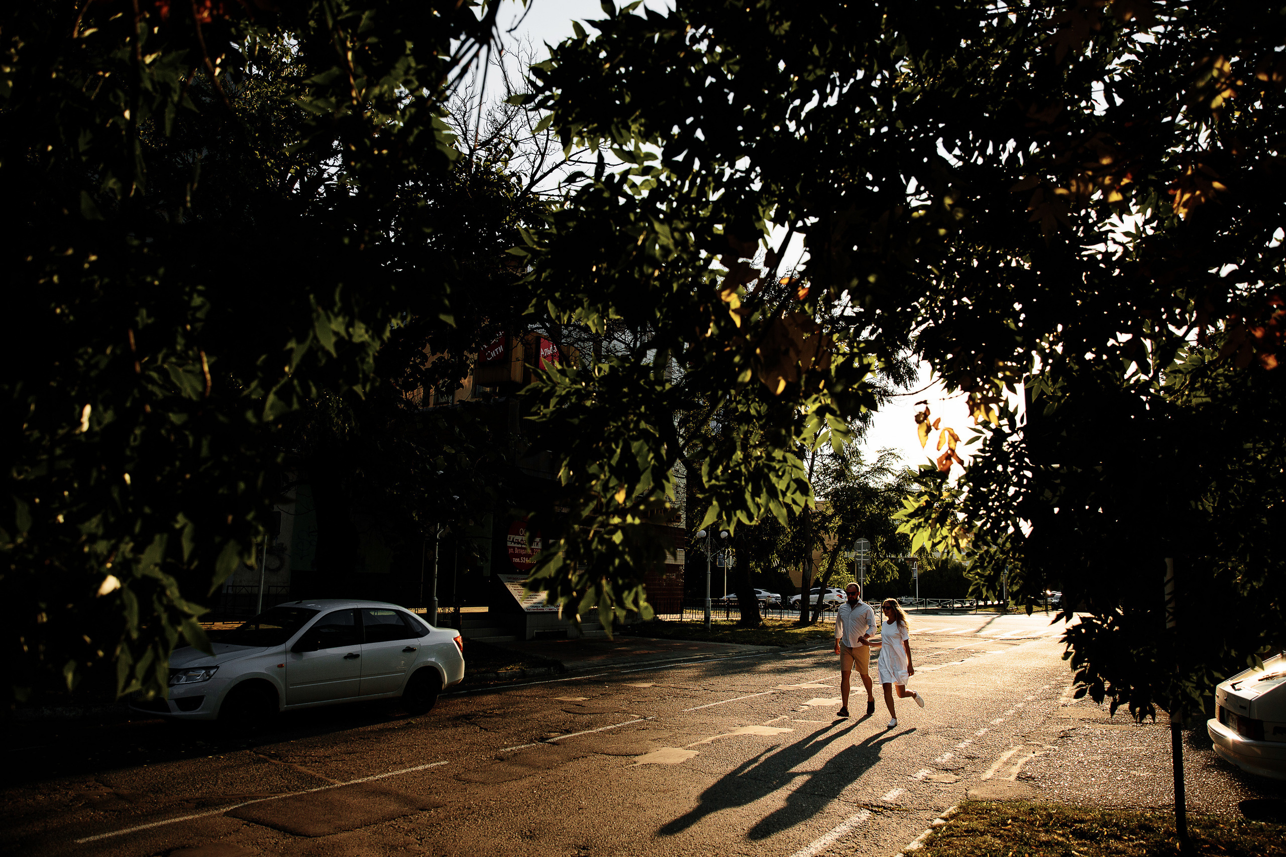 Фотосессия Love-Story. Прогулка на закате в г.Майкоп. Дмитрий Шевченко свадебное фото в г. Краснодар — Армавир — Лабинск