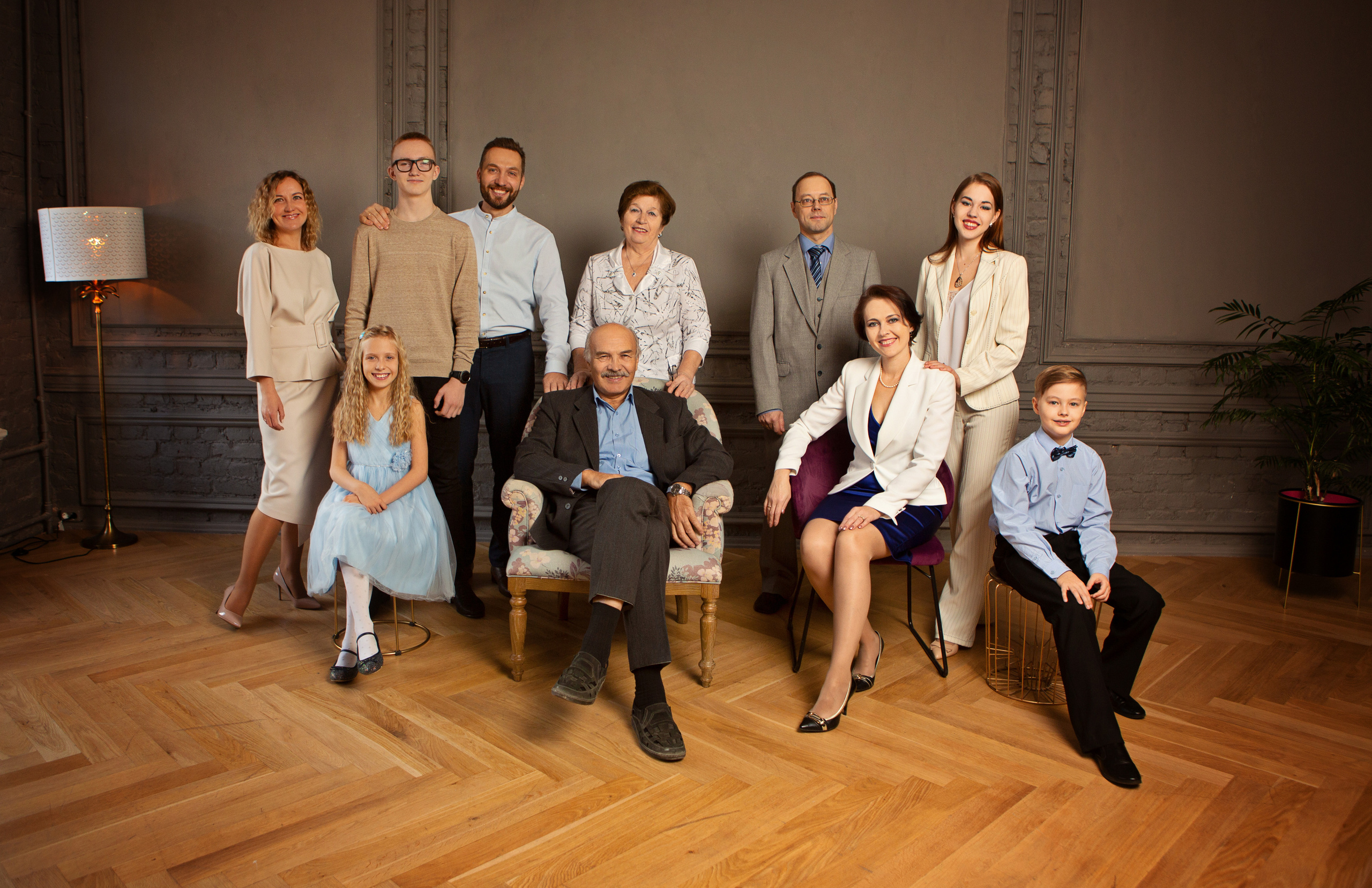 Моя семья. Фотограф / Мастерская фотографии МетоD