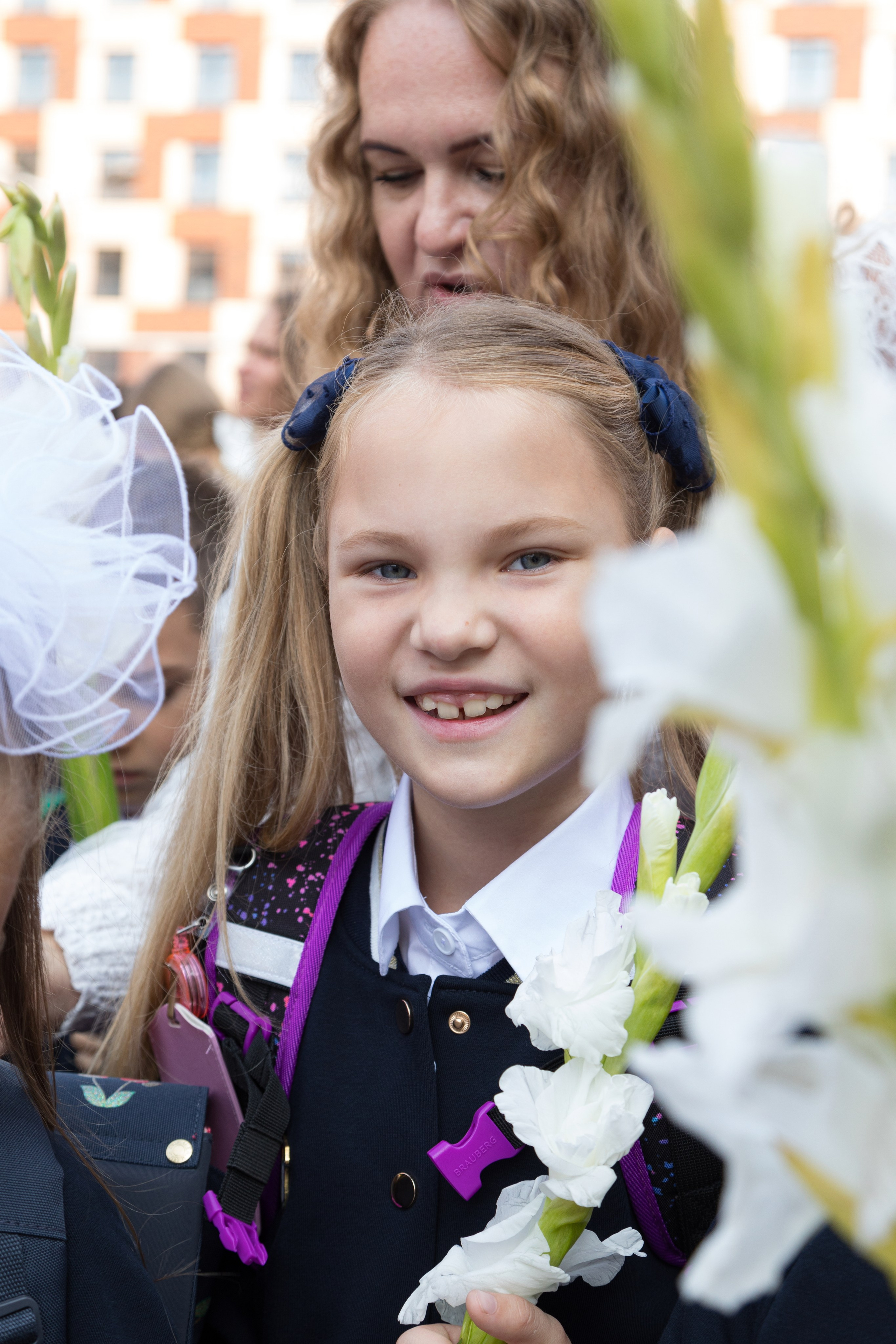 Линейка первоклассников. Детский и контент фотограф Надя Волкова Санкт-Петербург