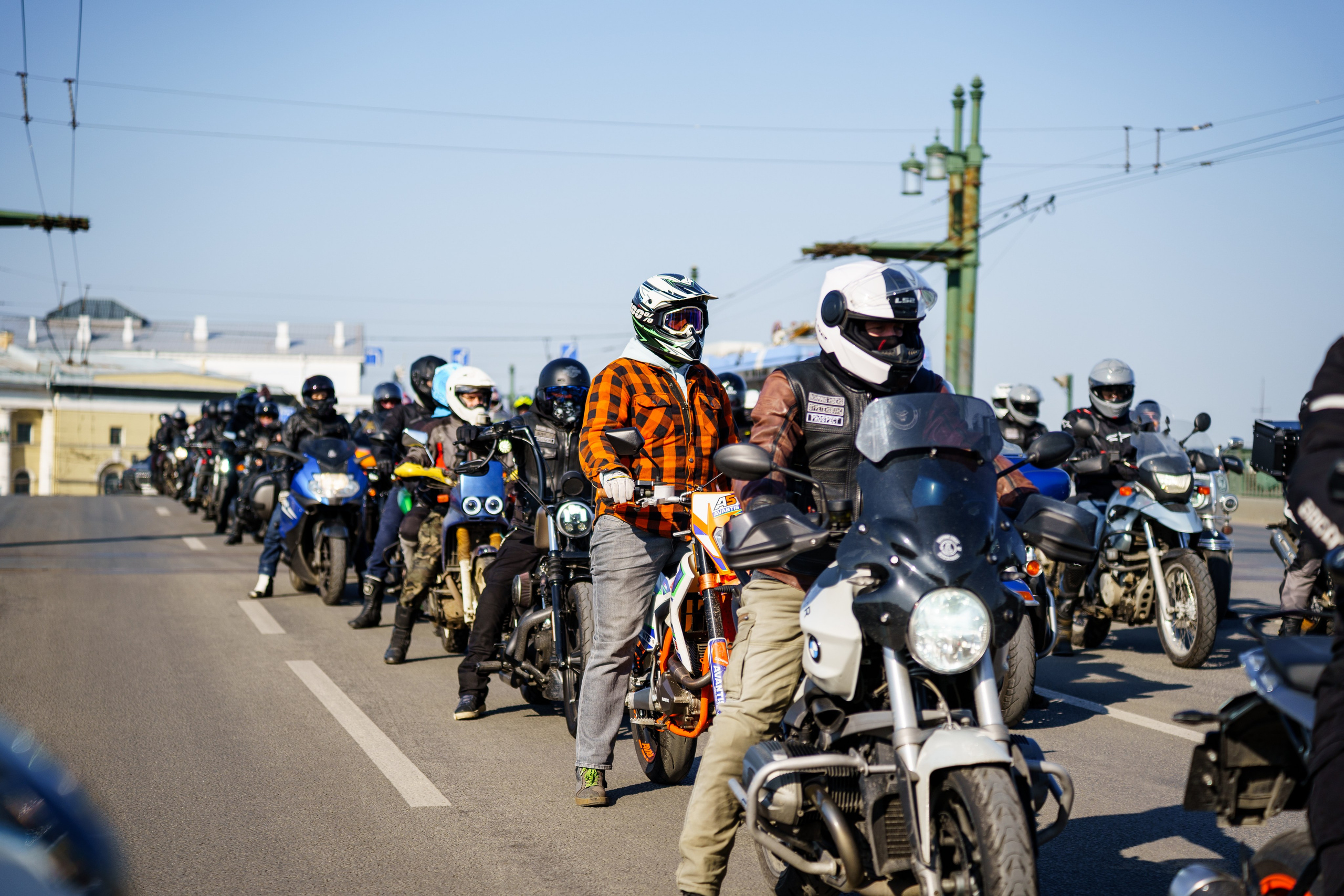 Прохват мотоклуба Norman Riders ч.1. Концертный и репортажный фотограф в Санкт-Петербурге Слава Пахомов