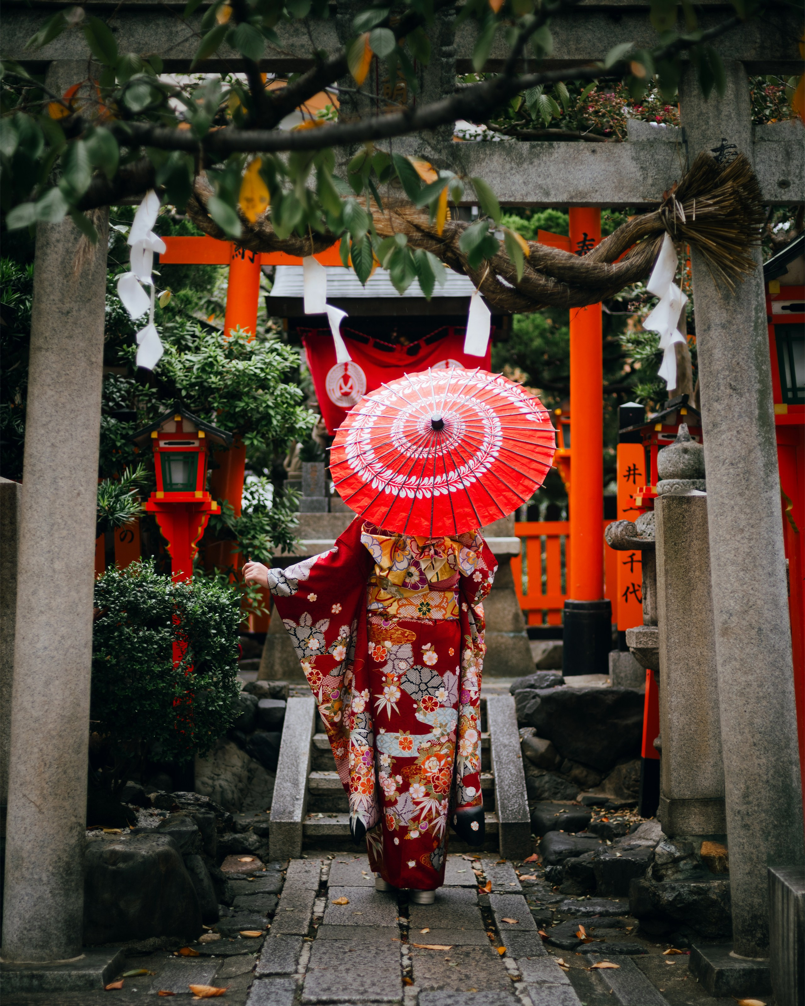 Kimono photoshoot in Kyoto. Photographer in Tokyo Anatolii Ozarto