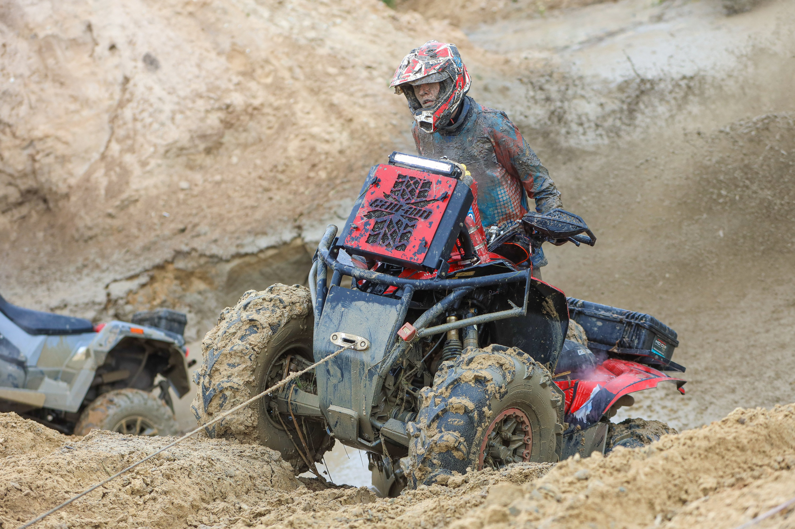 Гонки на квадроциклах Грязевое кольцо. Спортивный фотограф в Самаре