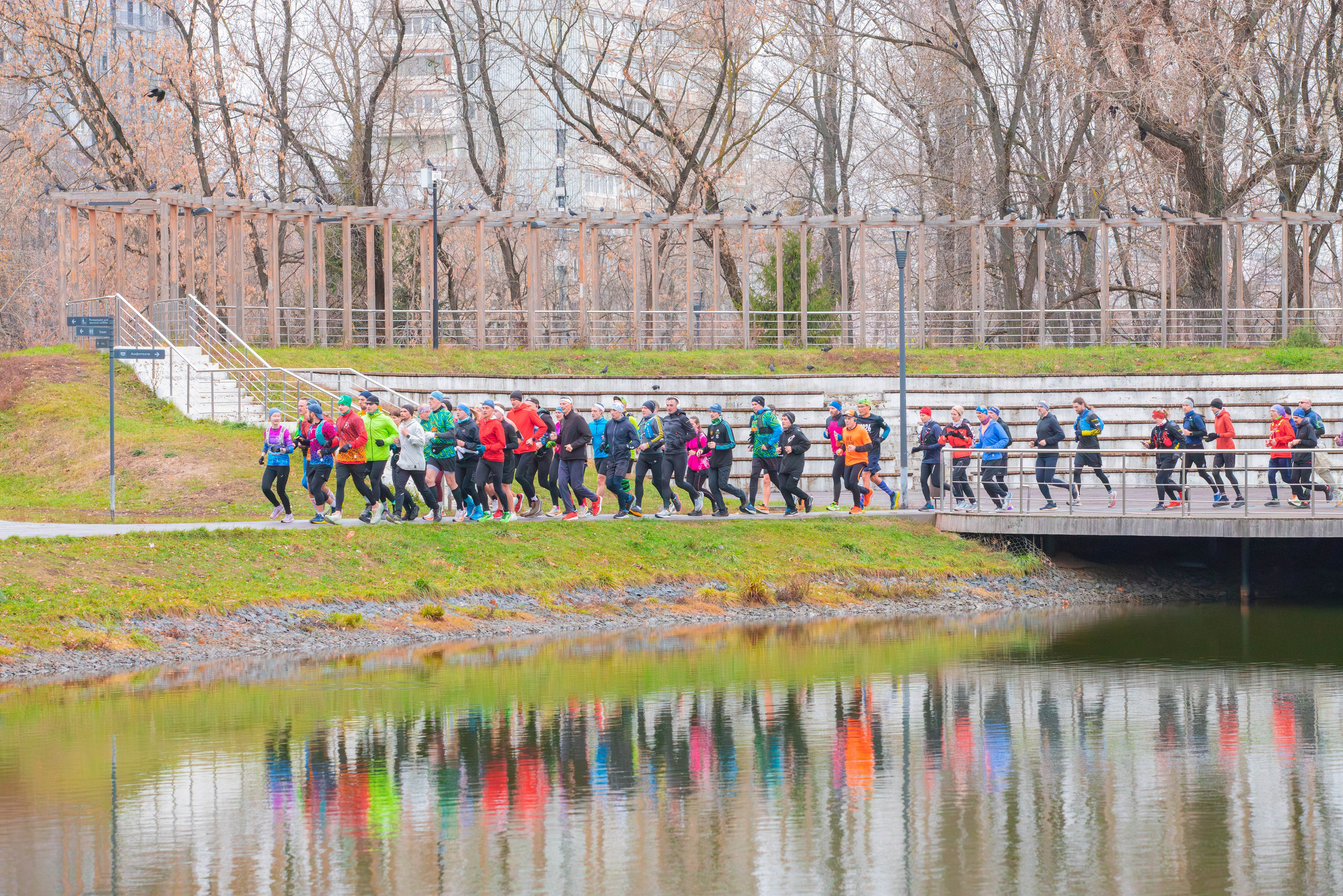 Марафон у дома_1 этап_Яуза. Александра Мельниченко/ Бегающий фотограф