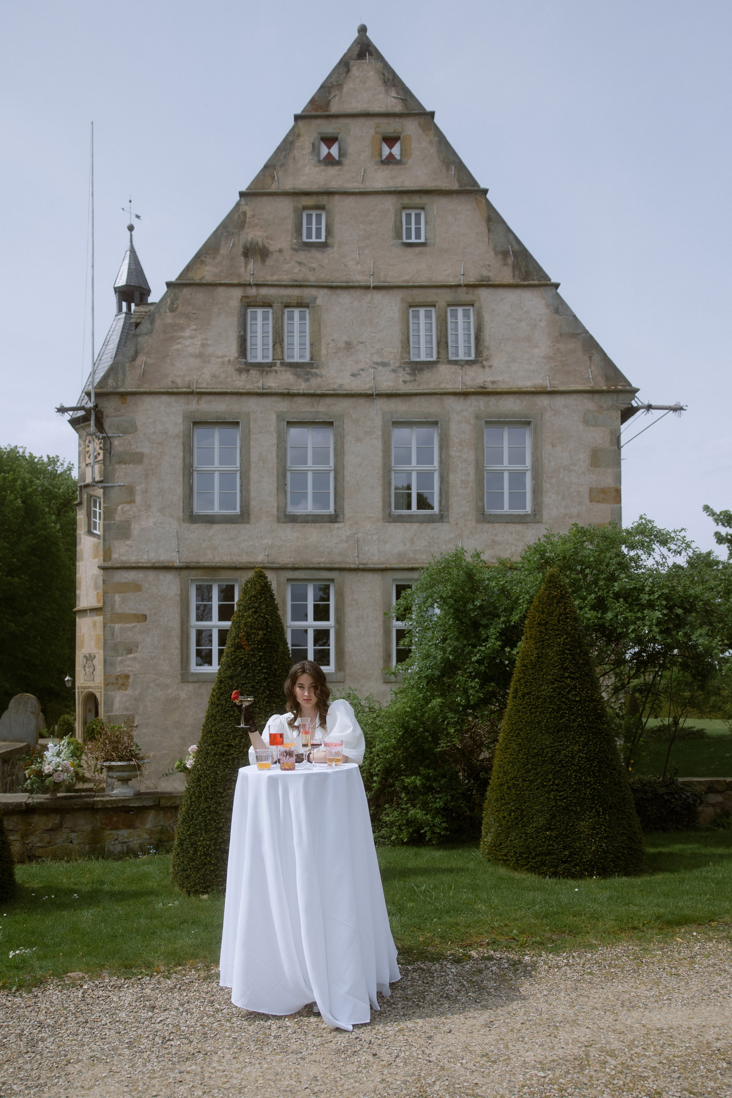 Germany, Schloss Hamerstein. Hochzeitsfotografin Galina Bikowez