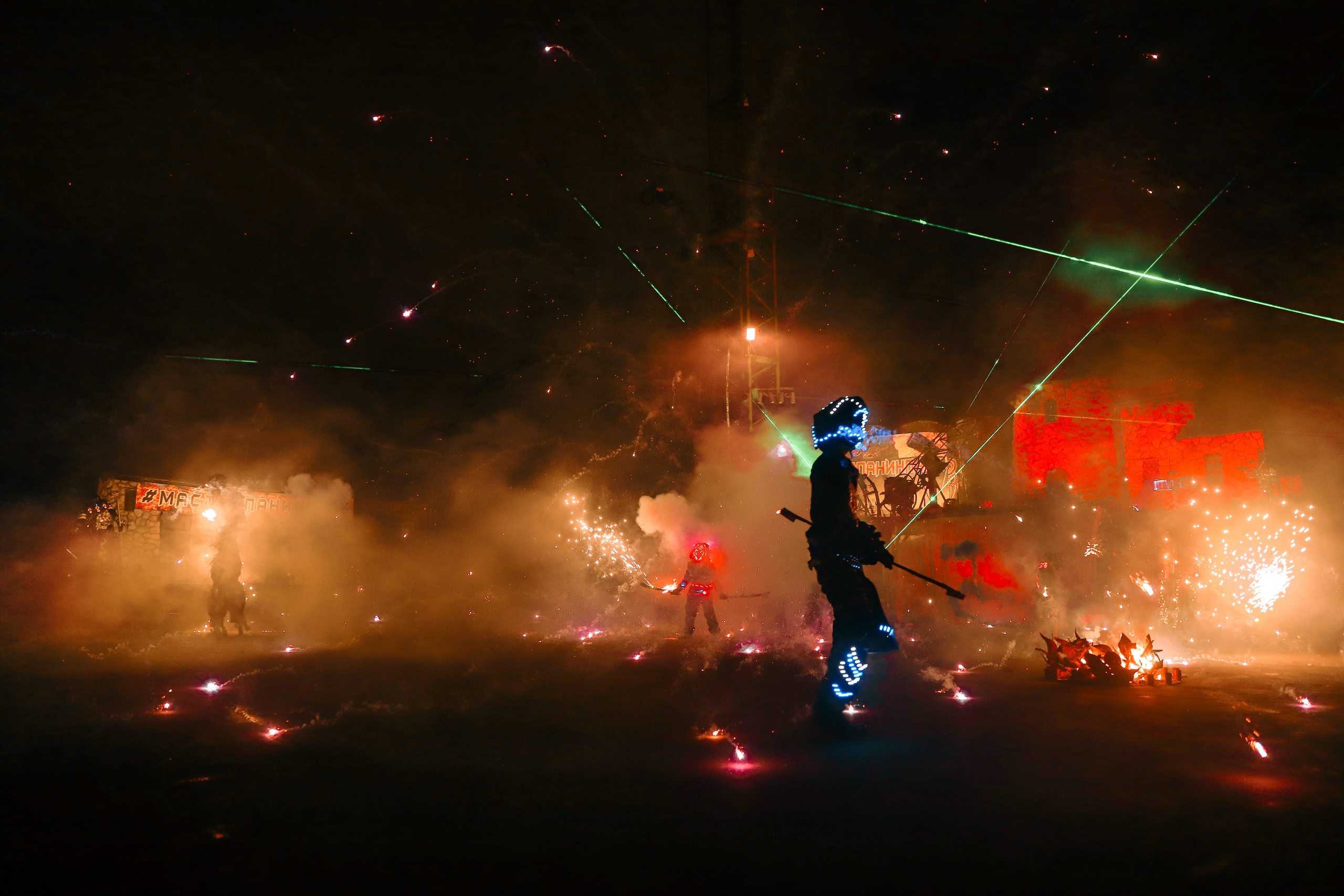 Вселенский фестиваль огня мастера Панина 2024, Москва