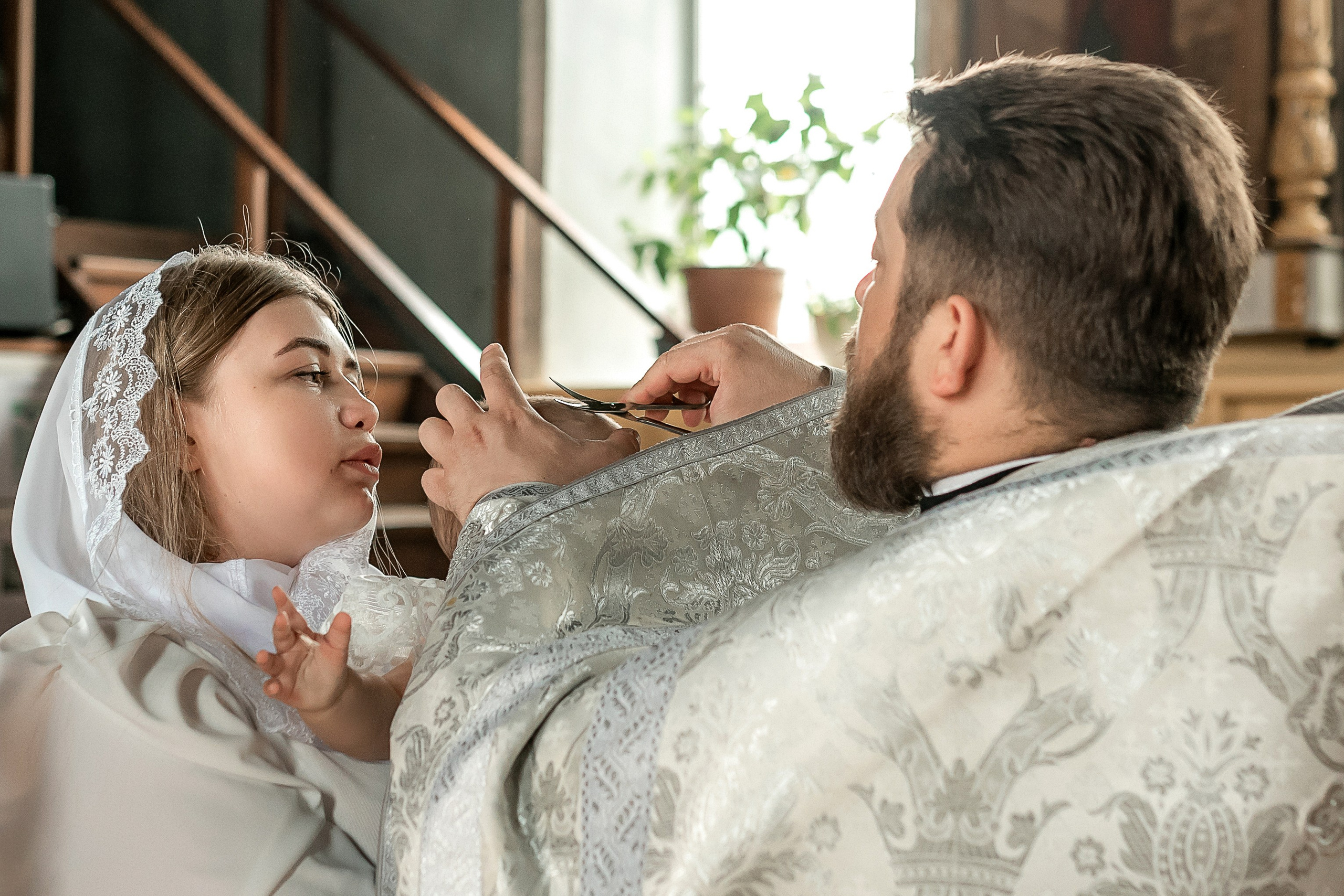 Красивая съемочка Крещение Александры. Семейный и детский фотограф Наталья Горда