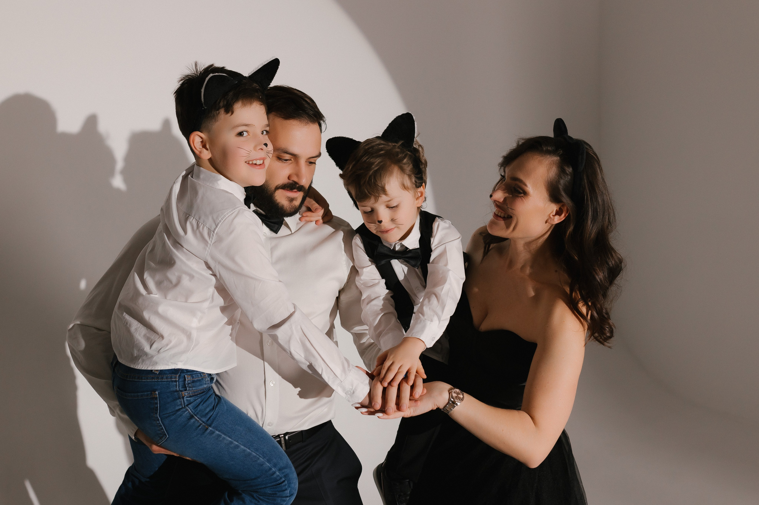 Семья котиков). Фотограф и видеограф в Мурманске, Москве Екатерина Нечаева