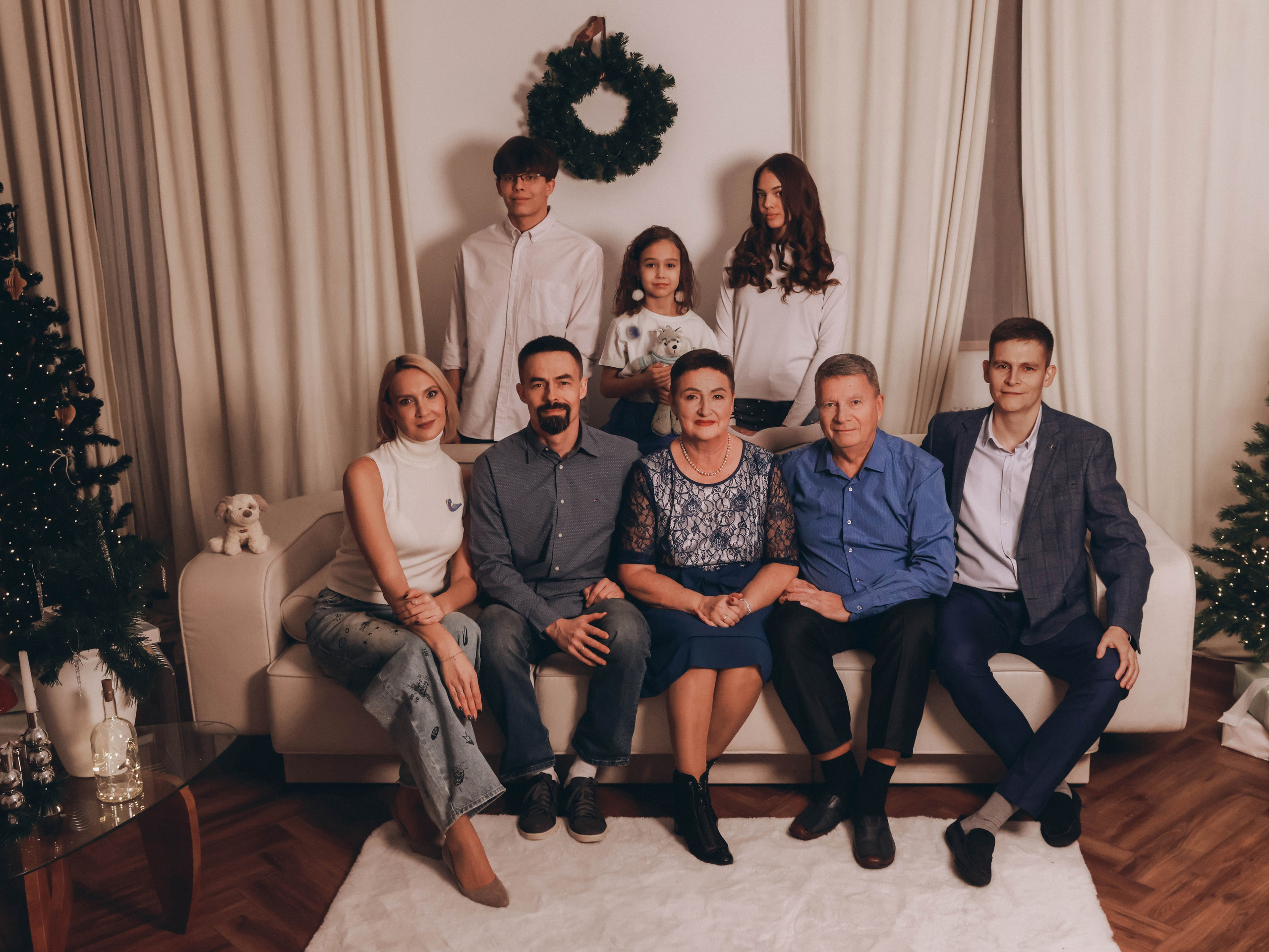 Большая семья. Мультифотограф Динара Ахмедзянова