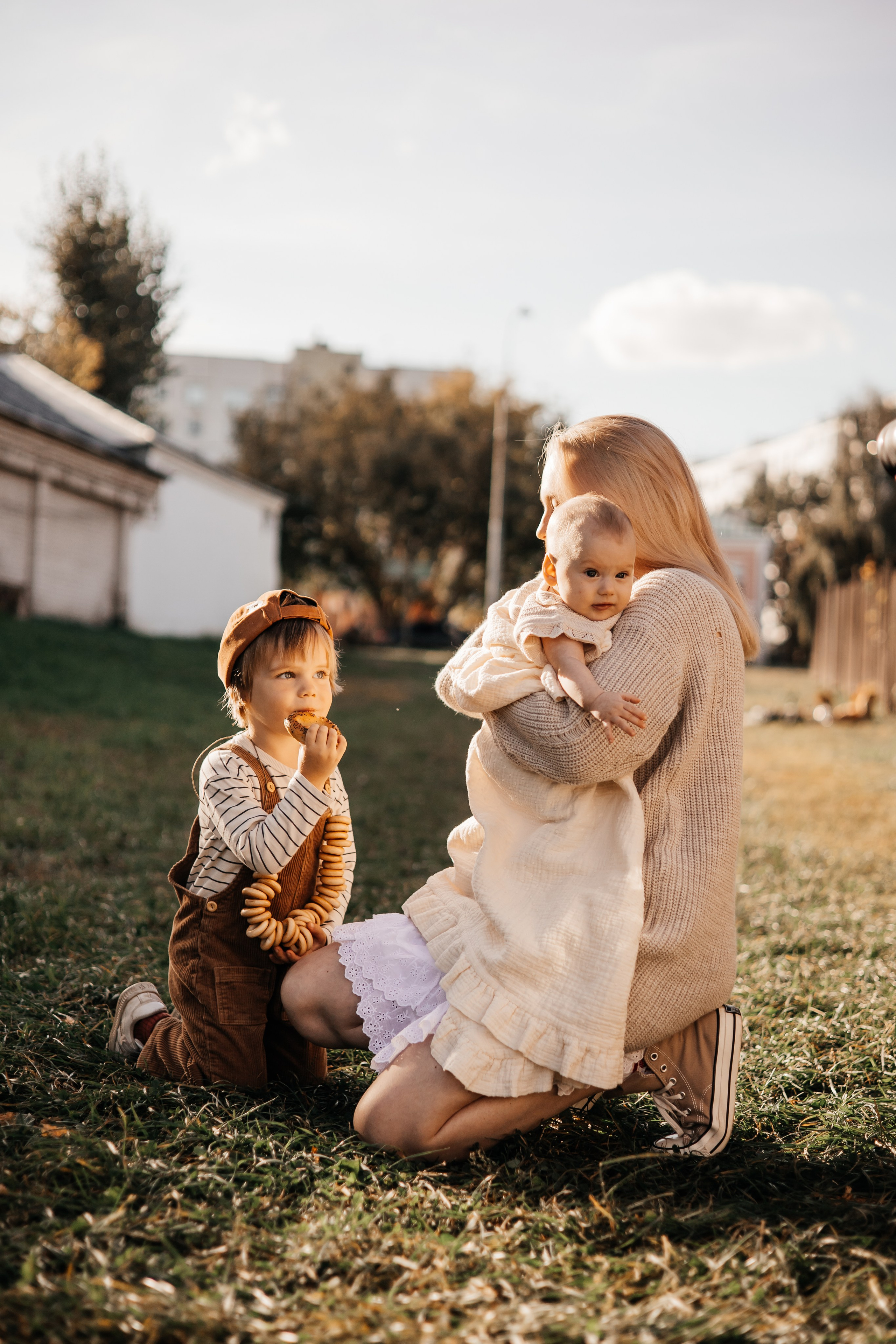 Семейные фотоистории на природе