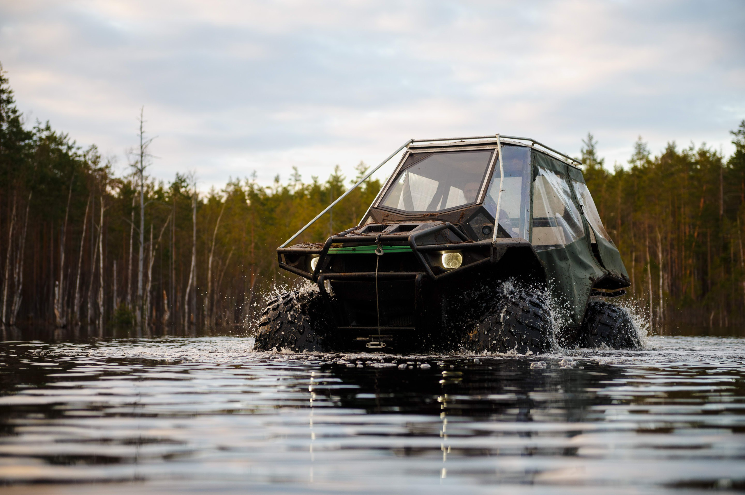 Ленинград-трофи 2024 — Вездеход Секач промо. Фотограф Алексей Алексеев