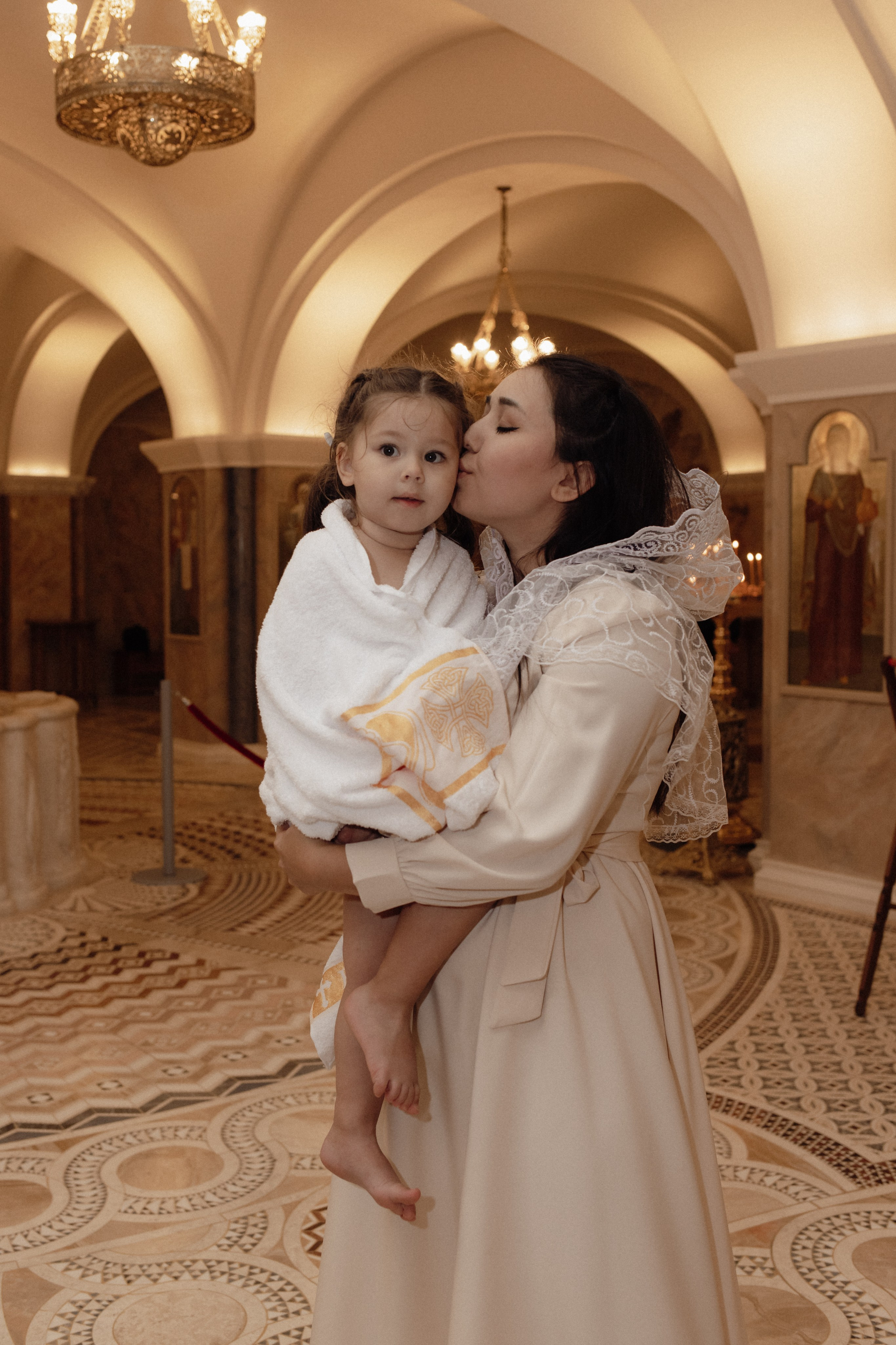 Крещение Киры. Семейный и свадебный фотограф в Челябинске Мария Леонтьева