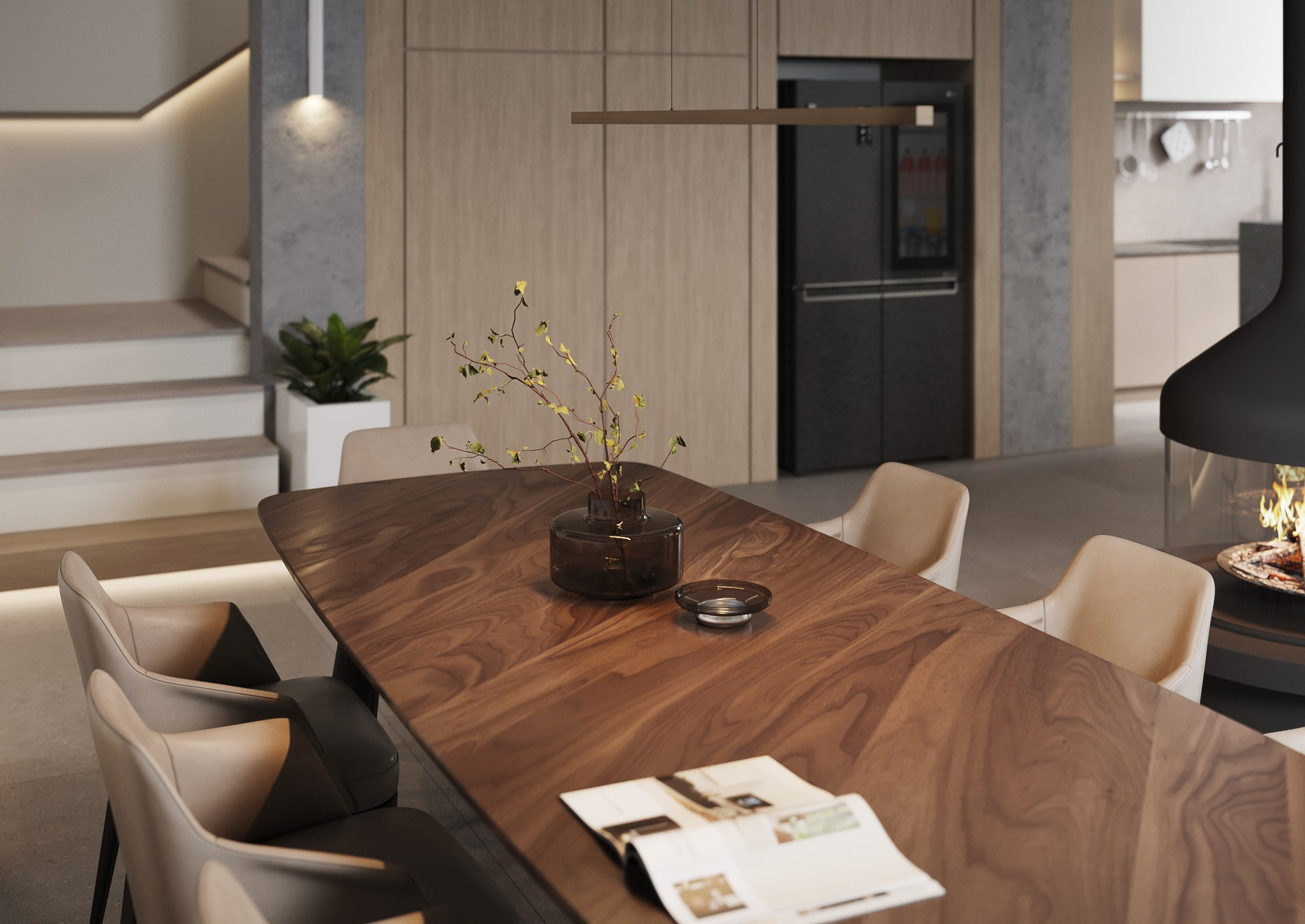 Староникольское. Дизайн архитектурное бюро the Squares. 3D визуализатор интерьеров Ксения Жарко