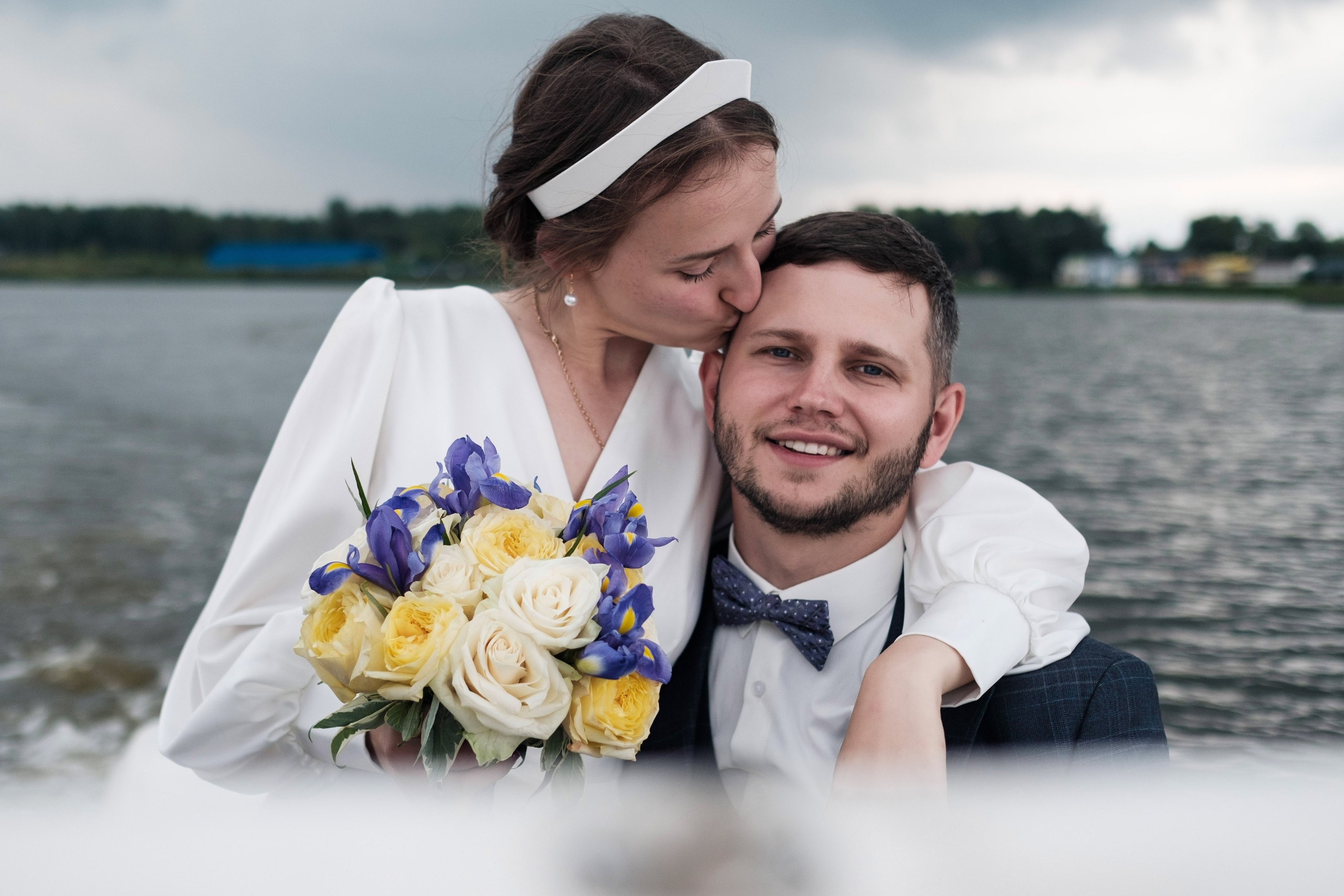 Венчание и прогулка на катере Александра и Софии. Фотограф в Москве Максим Скоробогатов