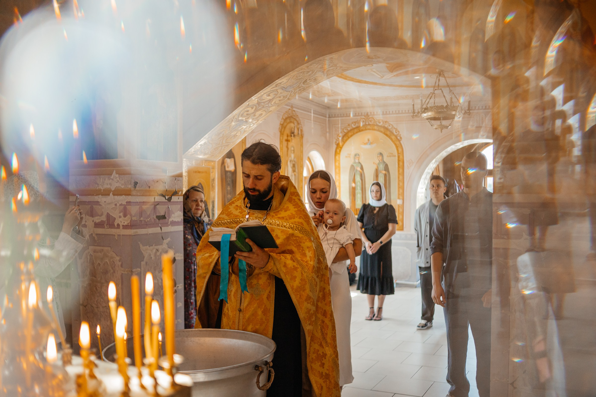 Крещение Алисы. Семейный фотограф в Волгодонске Краченцева Анна