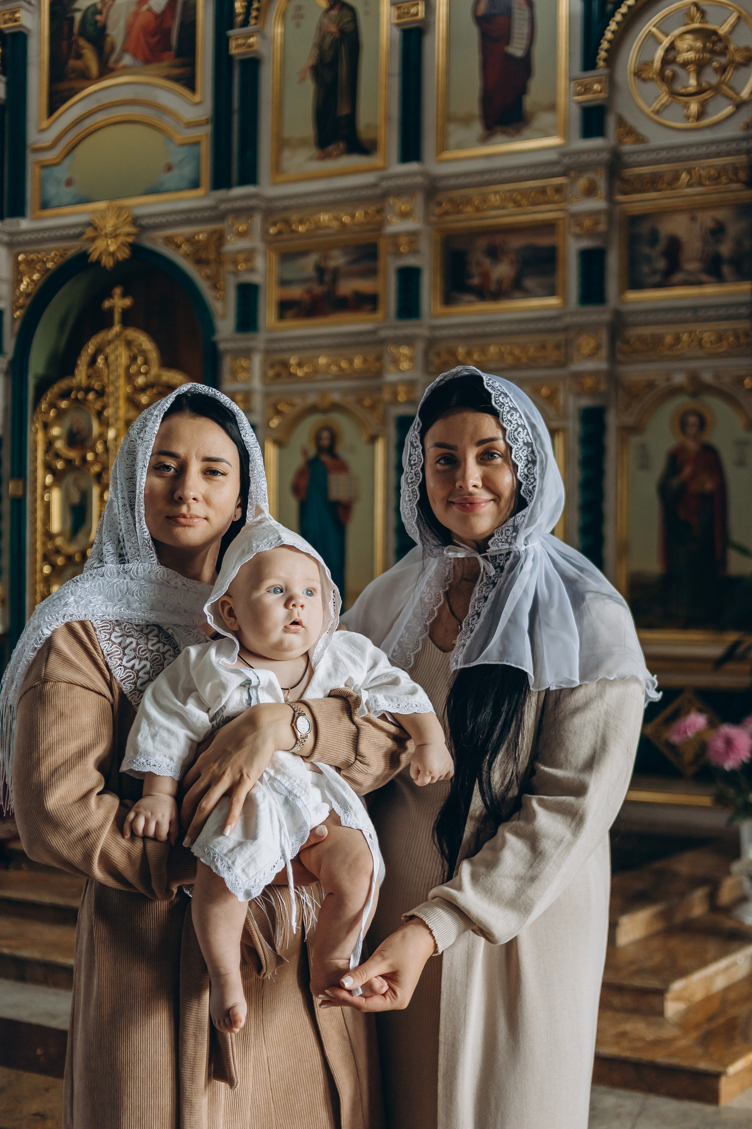 Крещение Матвея. Семейный фотограф в Волгодонске Краченцева Анна
