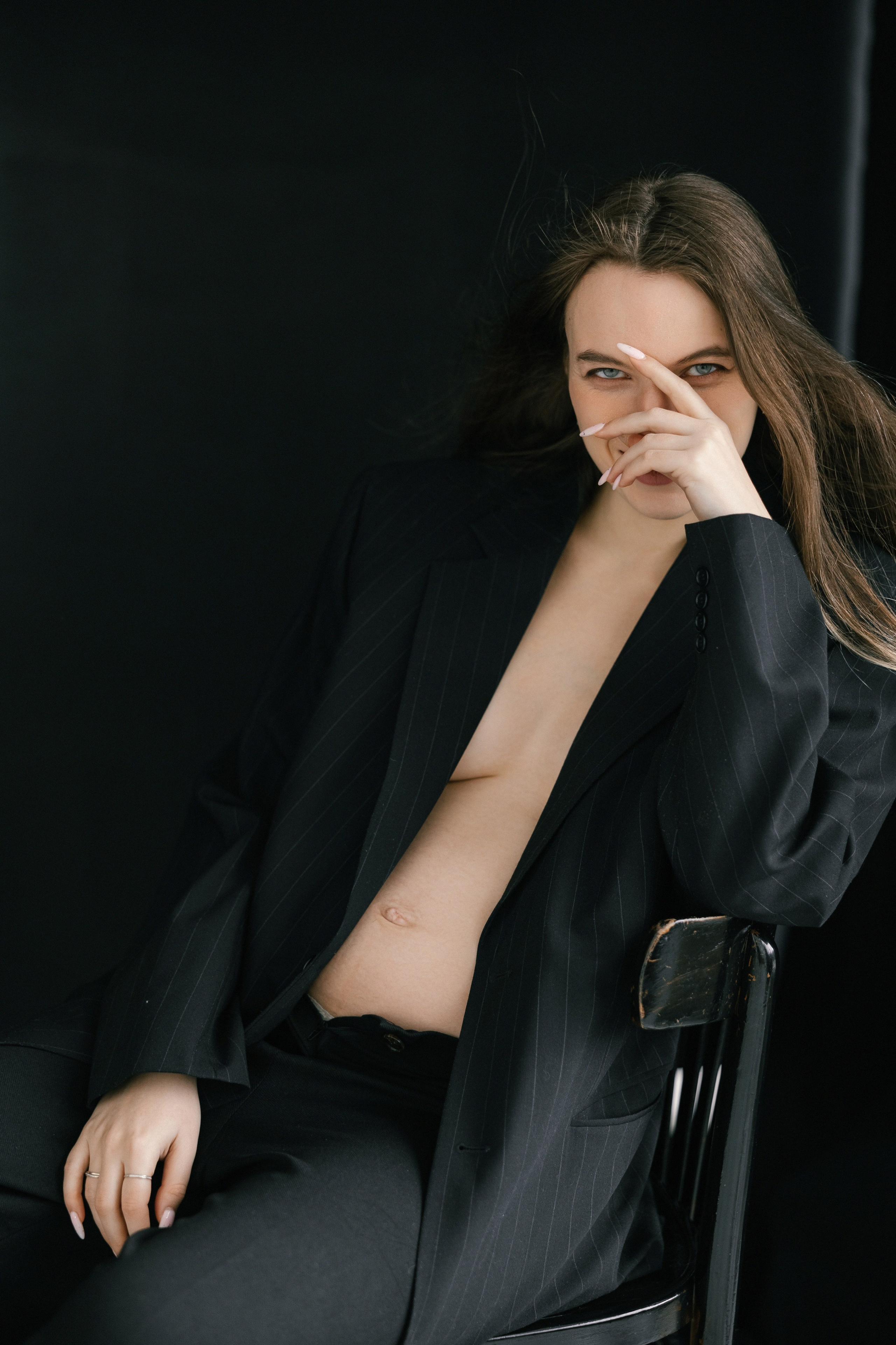 Портретная фотосессия Валерии (в ожидании). Свадебный фотограф Москва