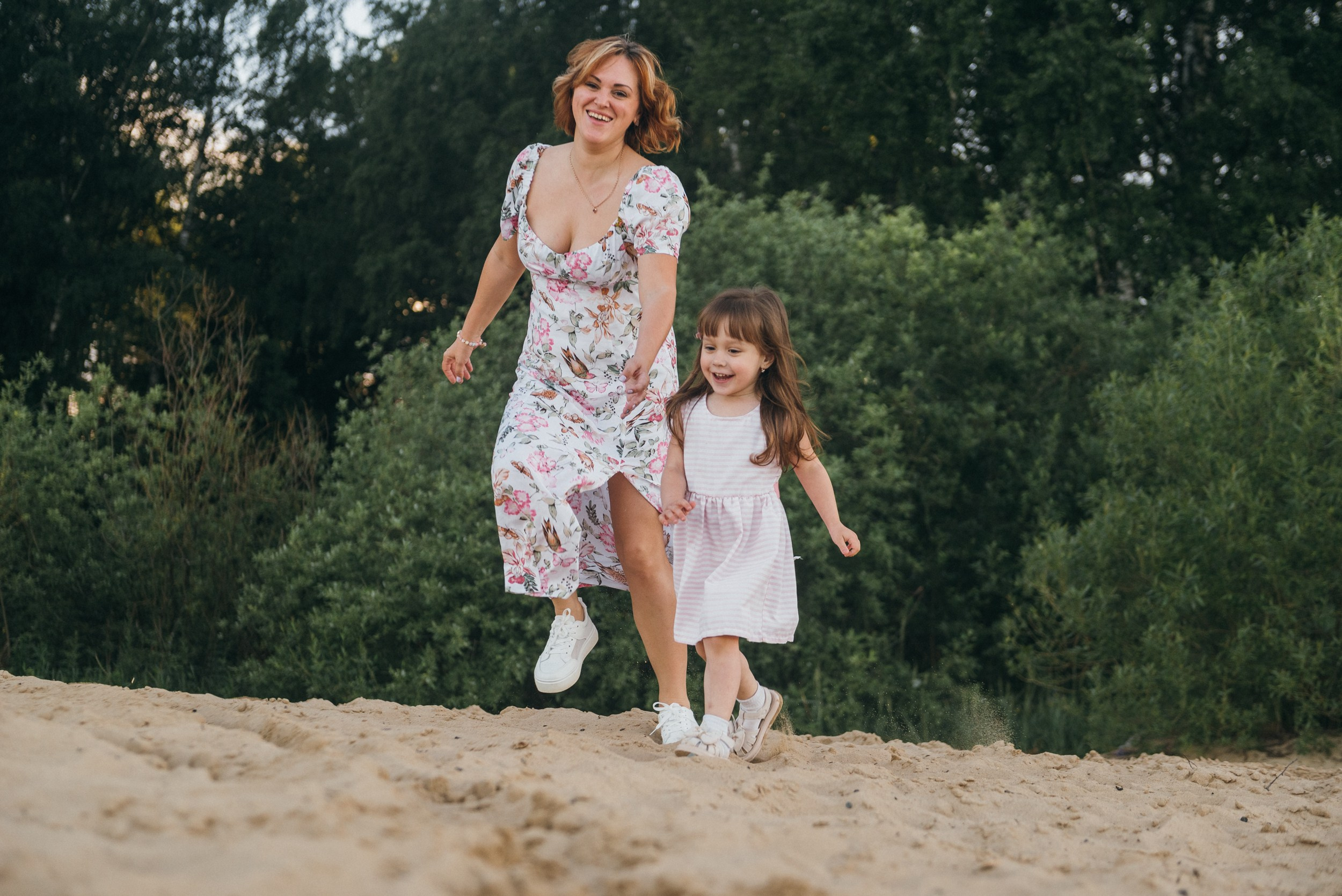 Семейная фотосессия на закате. Семейный фотограф на крещение, венчание в Иваново Галина Скурихина