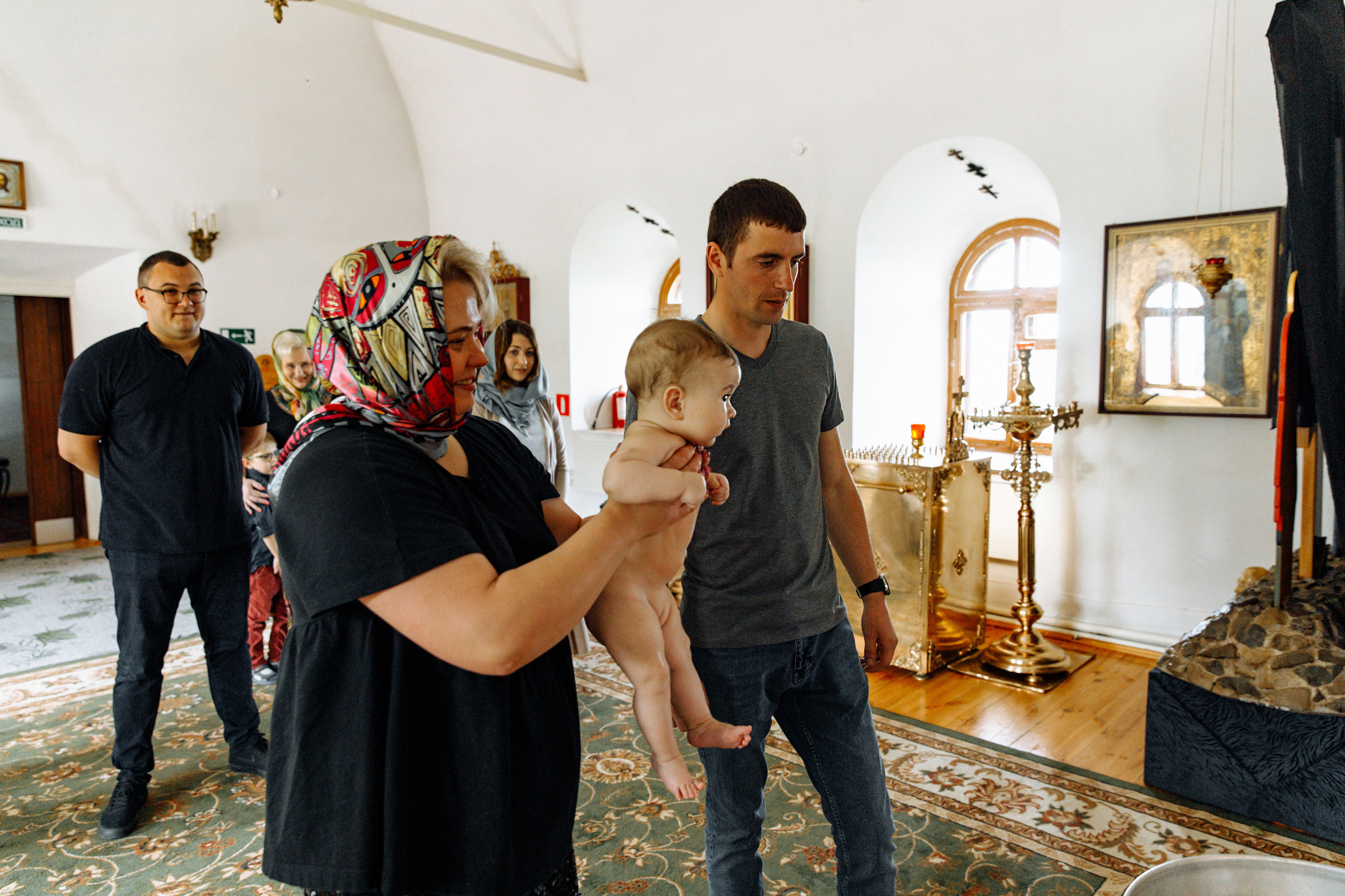 Фотосессия Крещения Киры