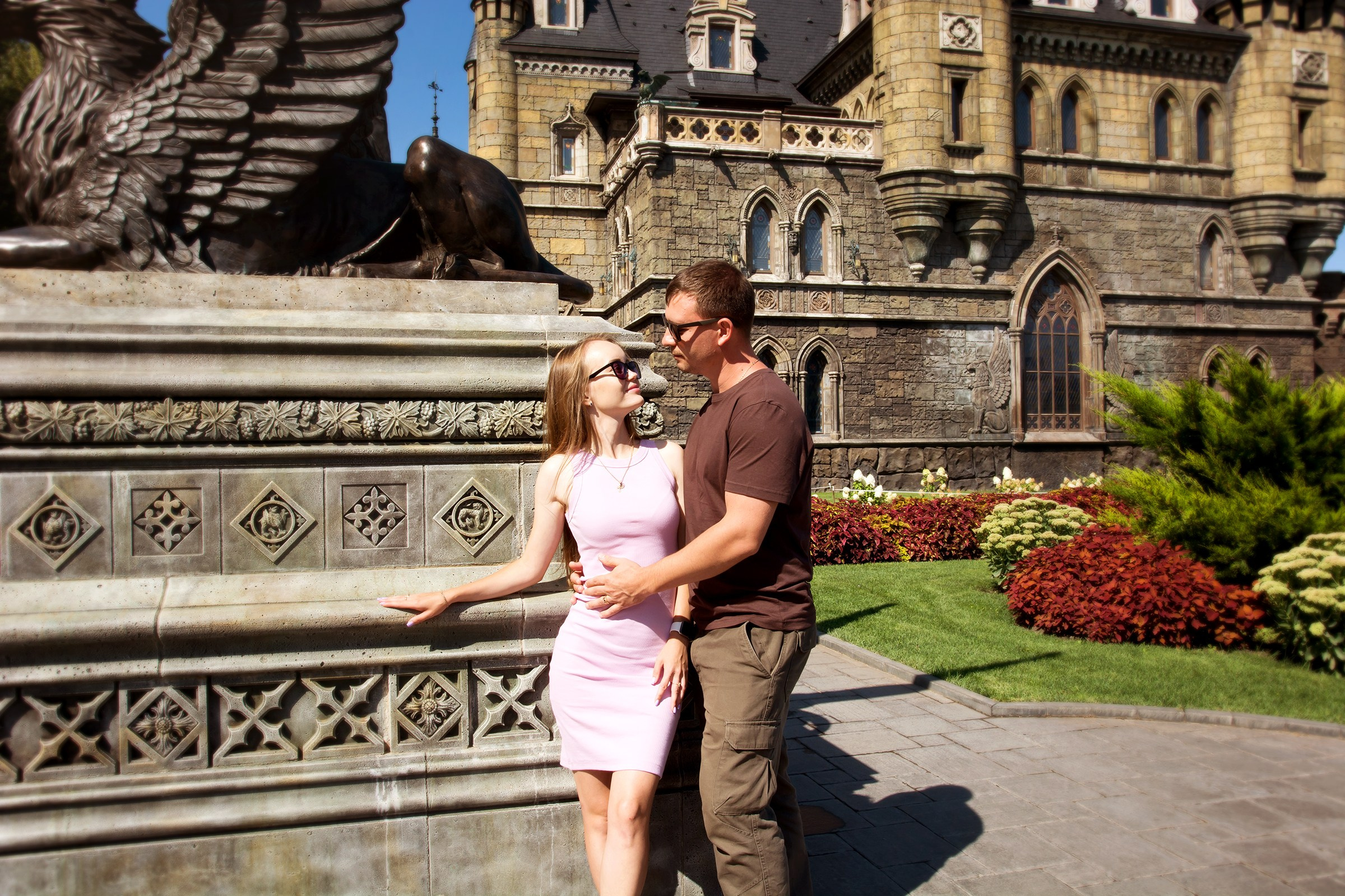 Фотосессия Love Story у Замка Гарибальди. Фотограф Оксана Сафонова г. Тольятти