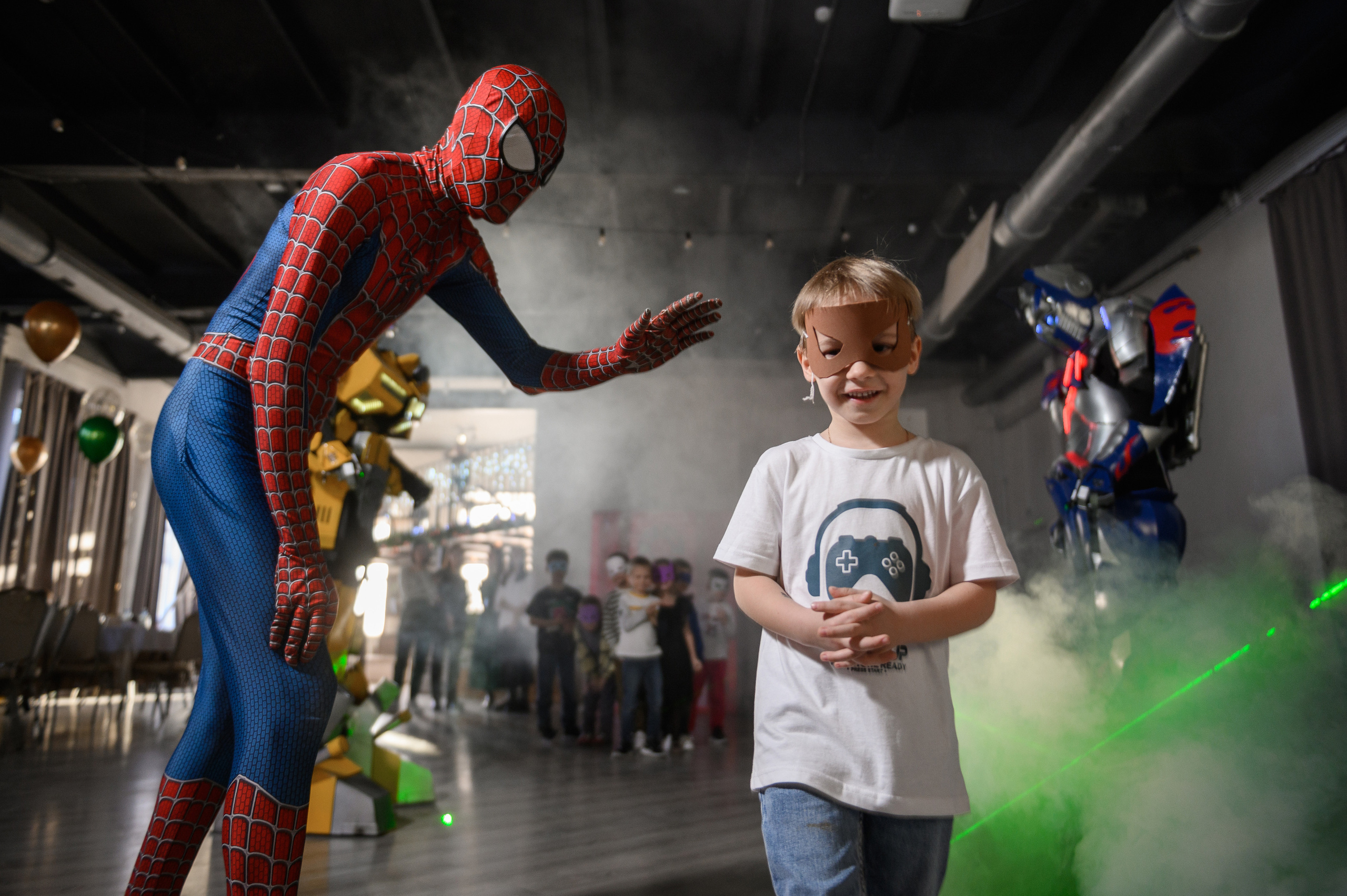 День рождение по мотивам комиксов. Фотограф в Липецке Ковалько Евгений