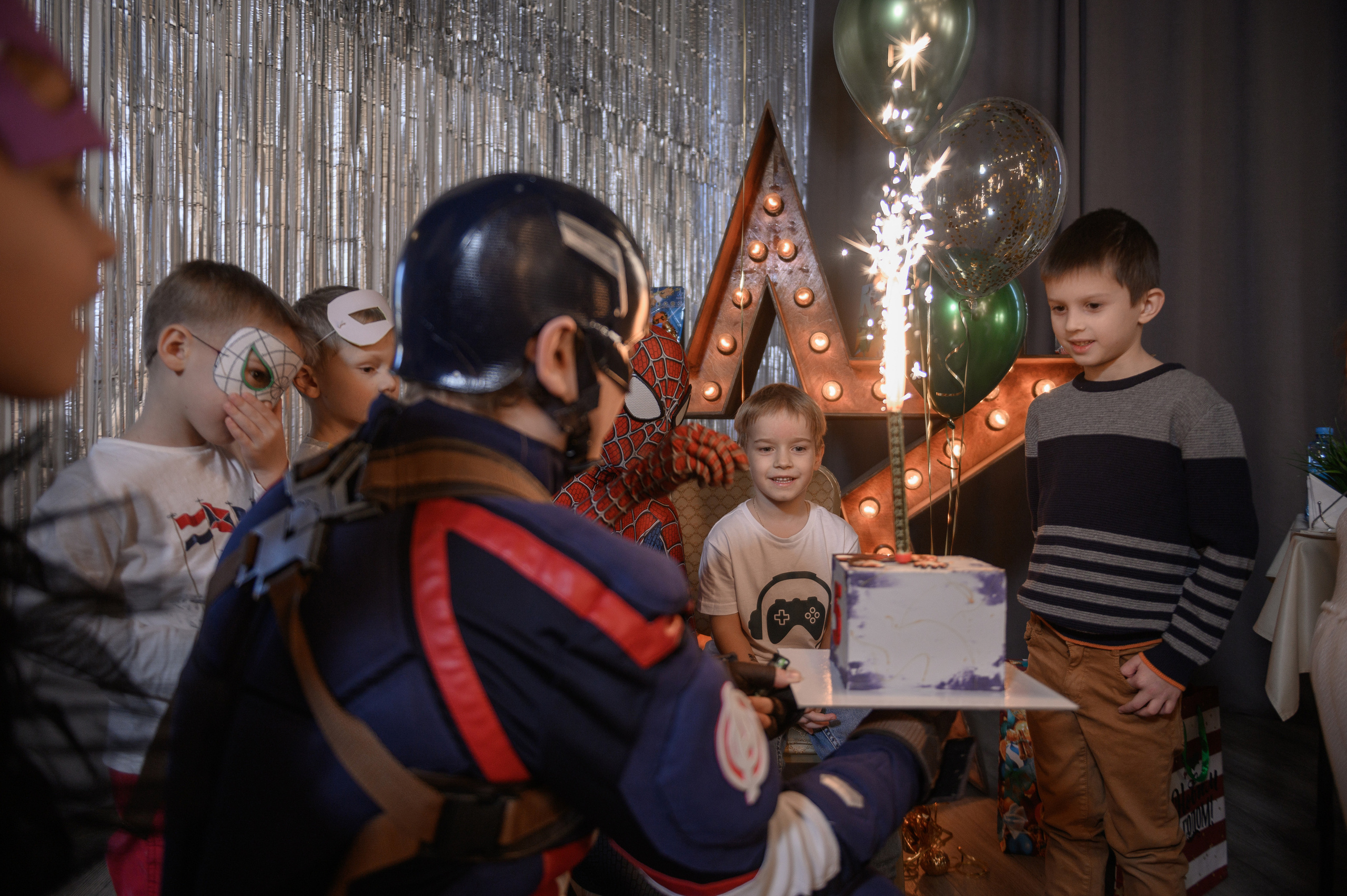 День рождение по мотивам комиксов. Фотограф в Липецке Ковалько Евгений