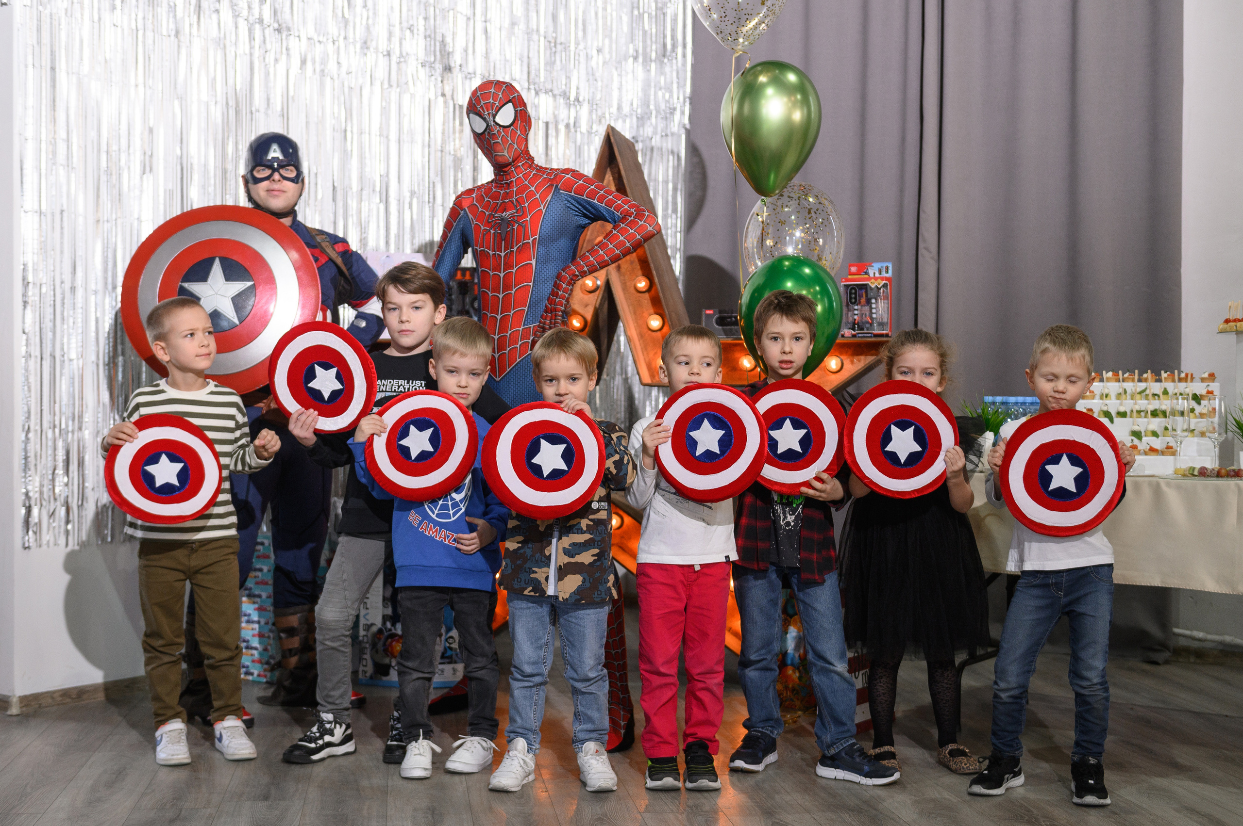 День рождение по мотивам комиксов. Фотограф в Липецке Ковалько Евгений